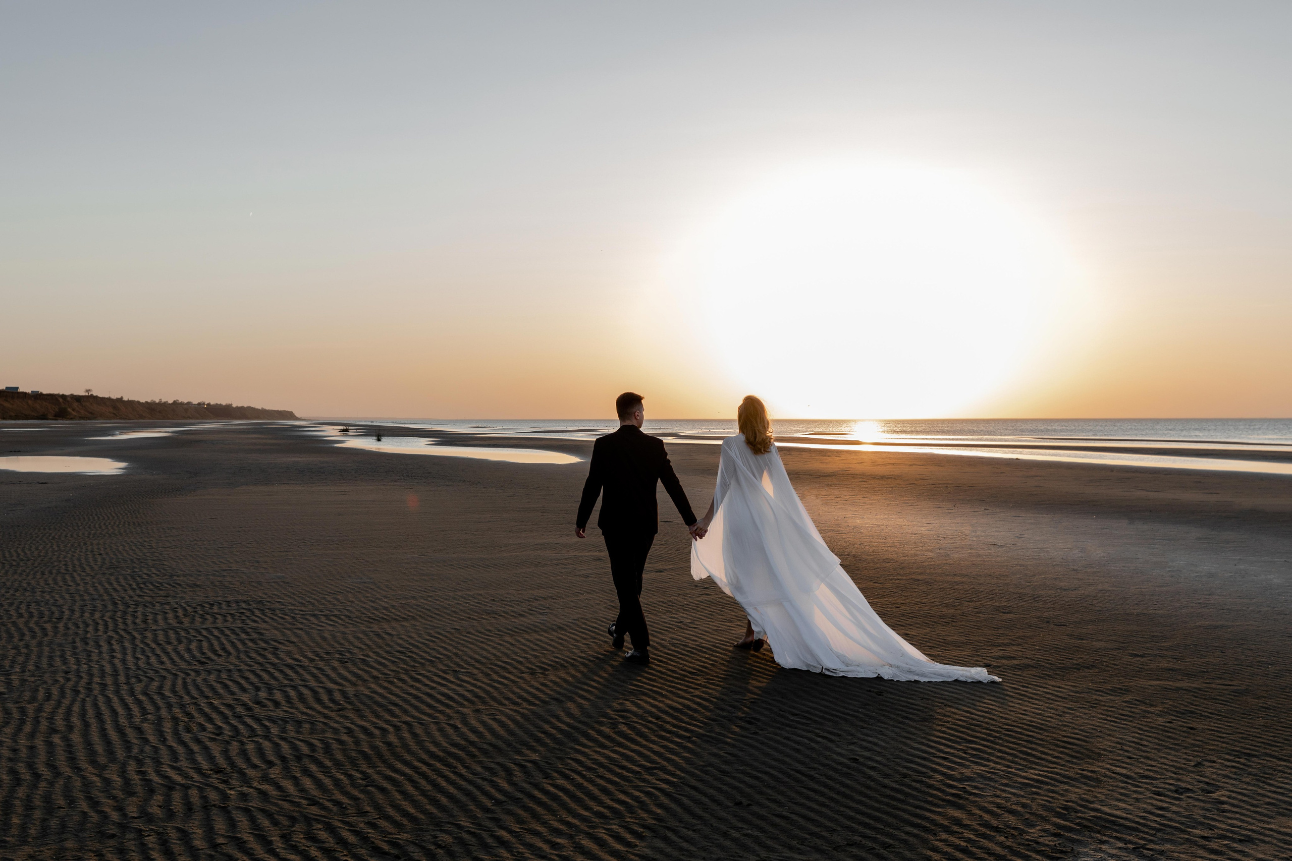 На берегу моря. Свадебный фотограф в Москве Топтыгин Иван