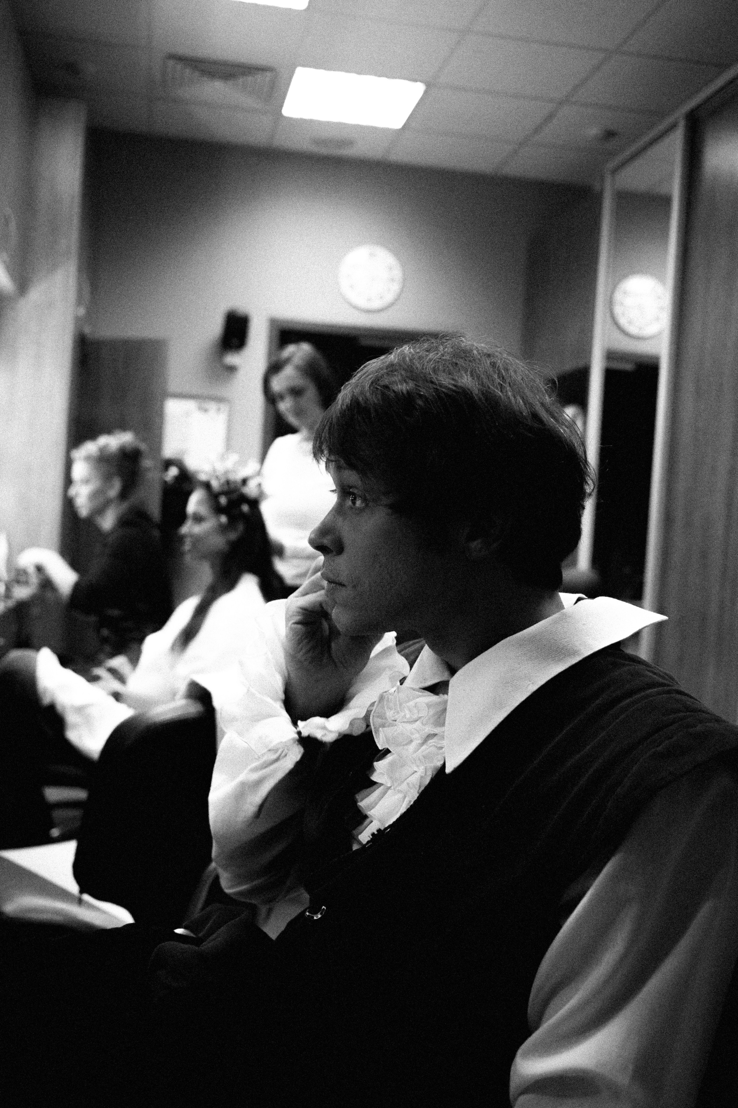 Theatre backstages. Portrait and backstage photographer Nina Crane