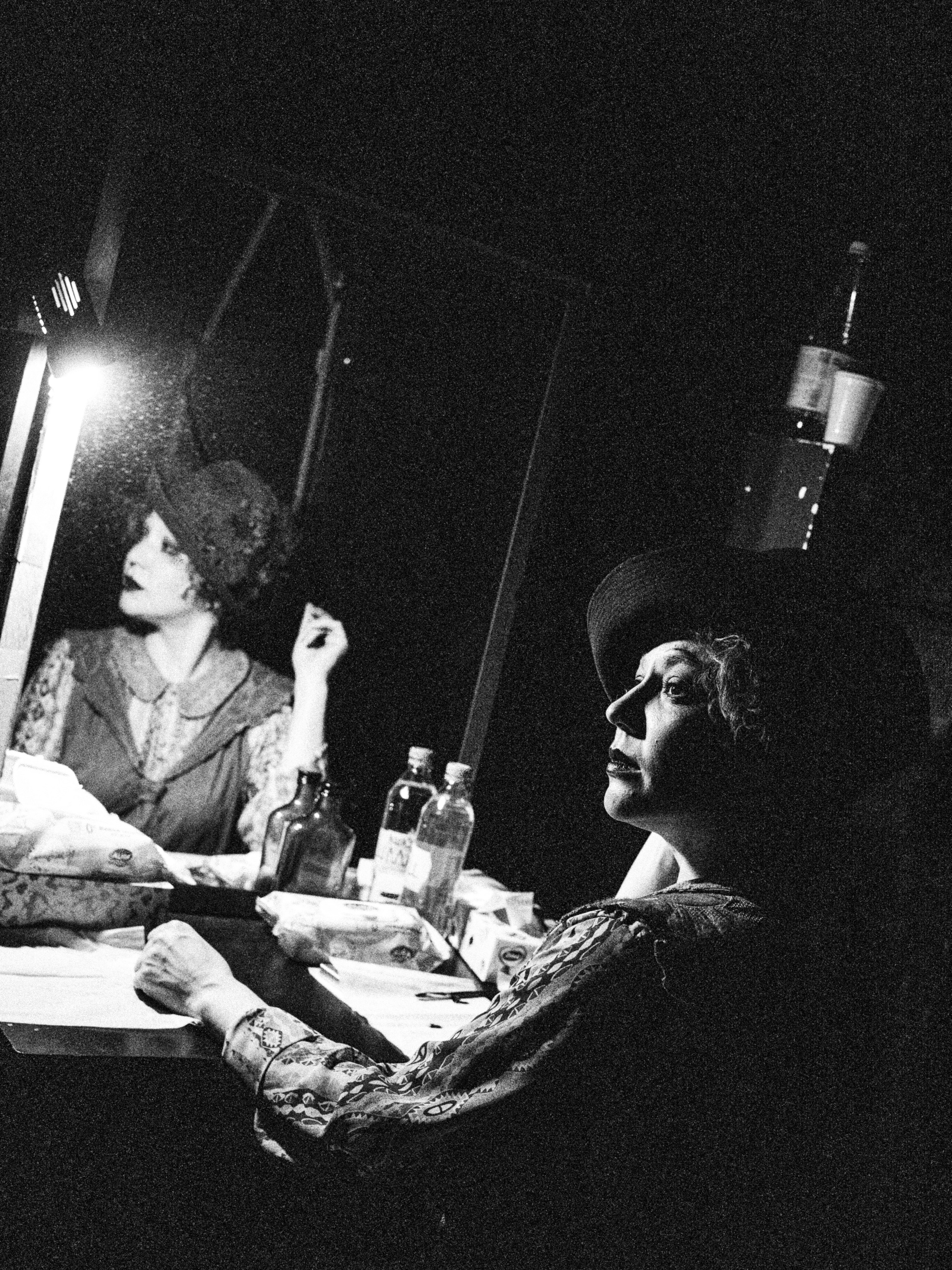 Theatre backstages. Portrait and backstage photographer Nina Crane