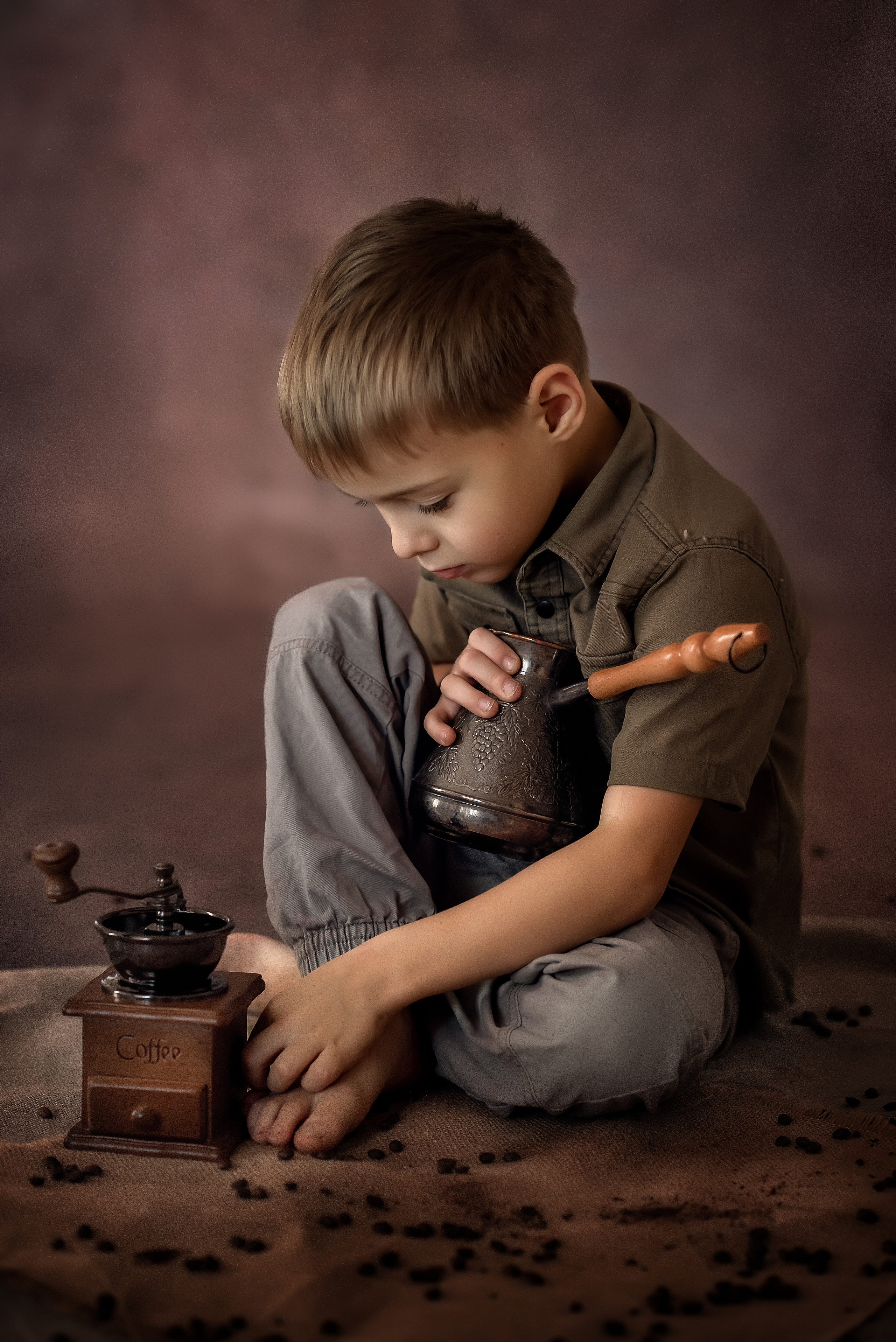 Детский портрет. Фотограф Александра Бонова