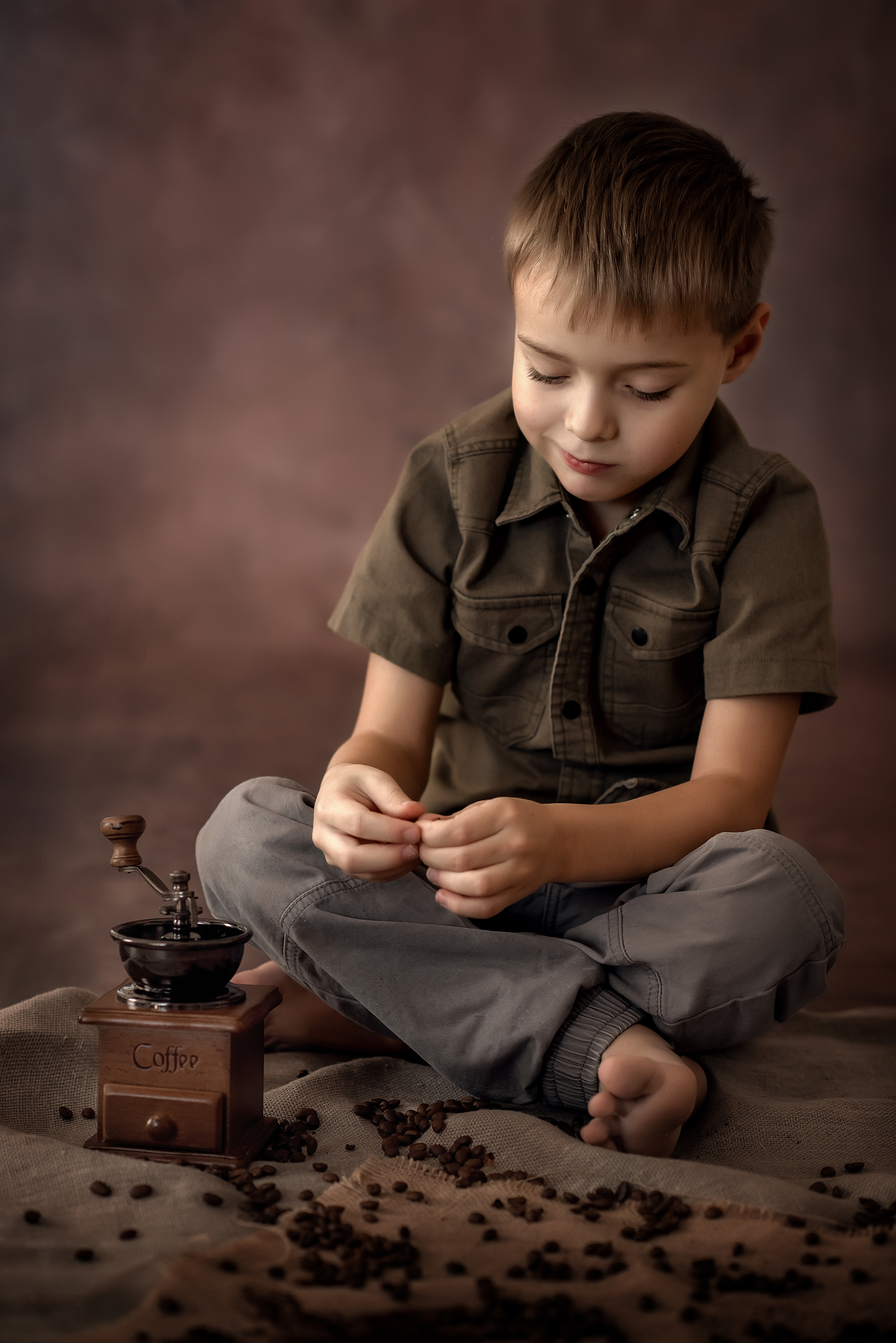 Детский портрет. Фотограф Александра Бонова