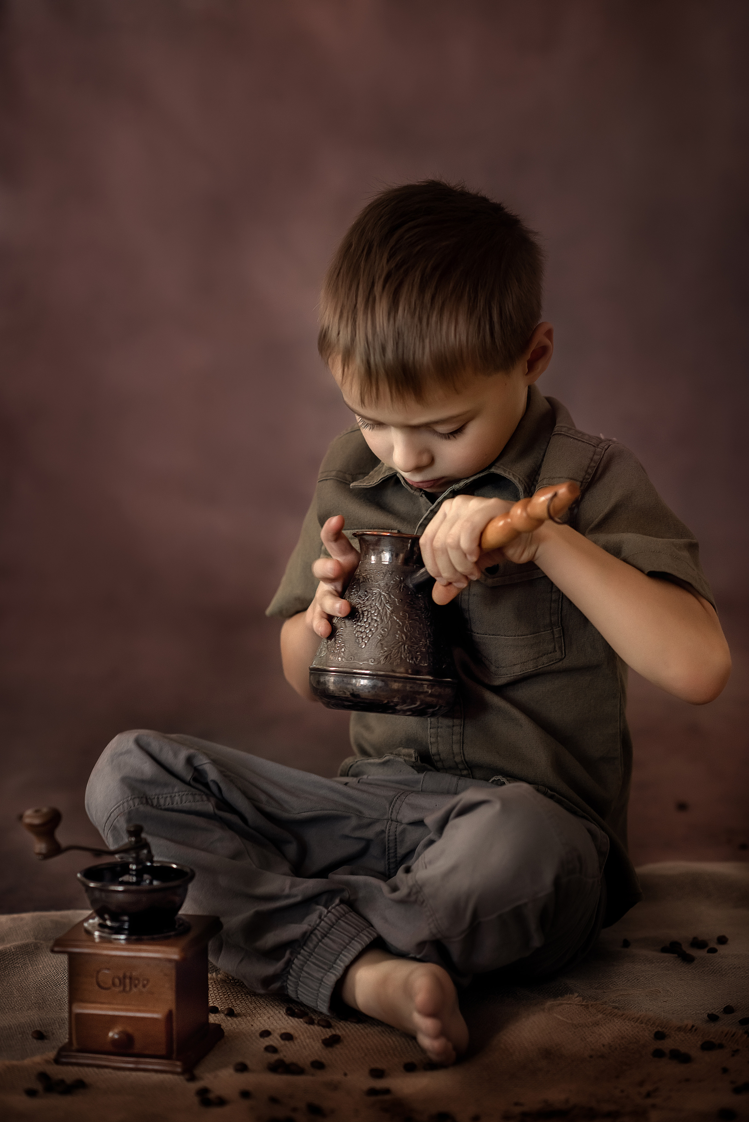 Детский портрет. Фотограф Александра Бонова