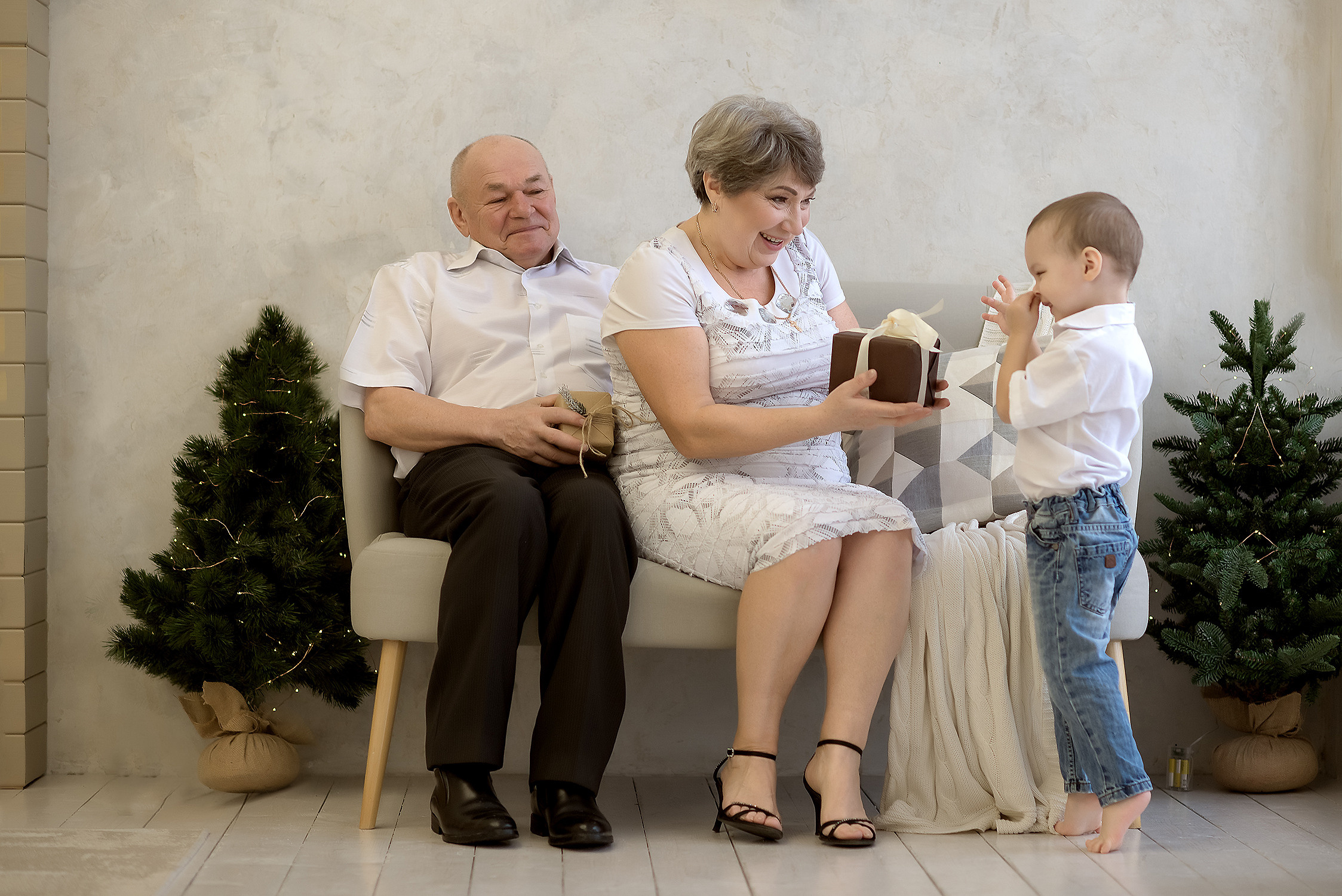 Студийные семейные съемки. Фотограф Александра Бонова