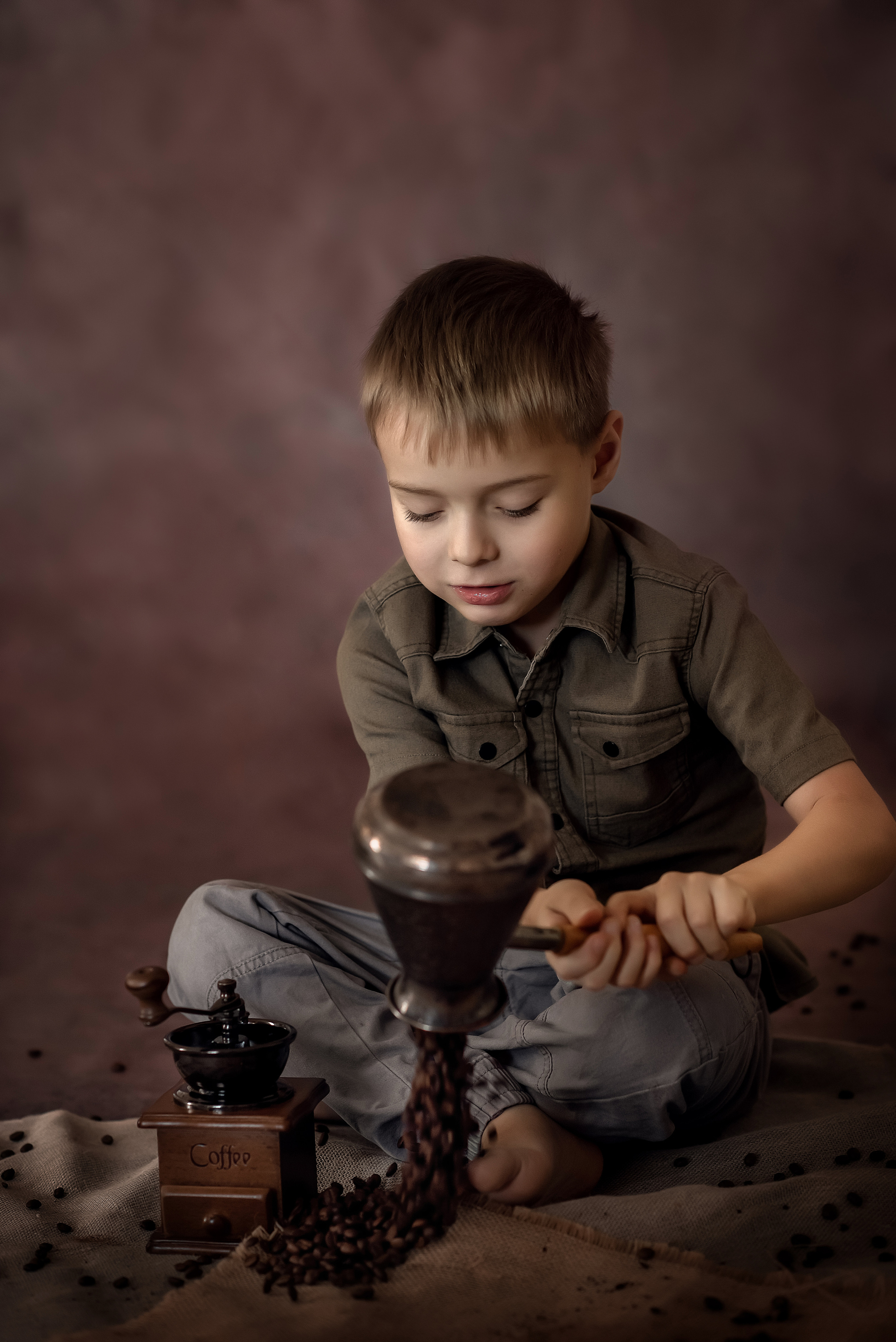 Детский портрет. Фотограф Александра Бонова