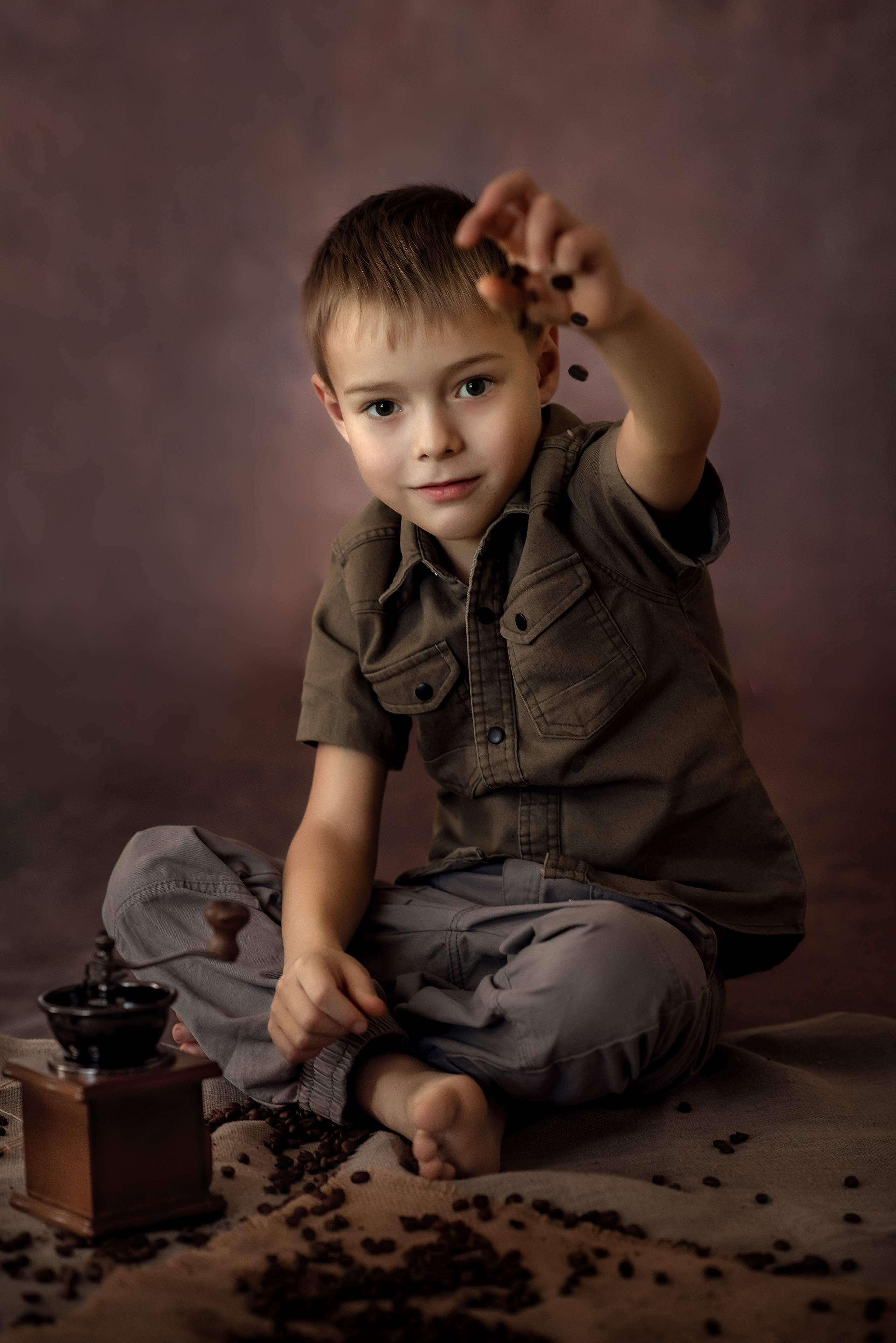 Детский портрет. Фотограф Александра Бонова