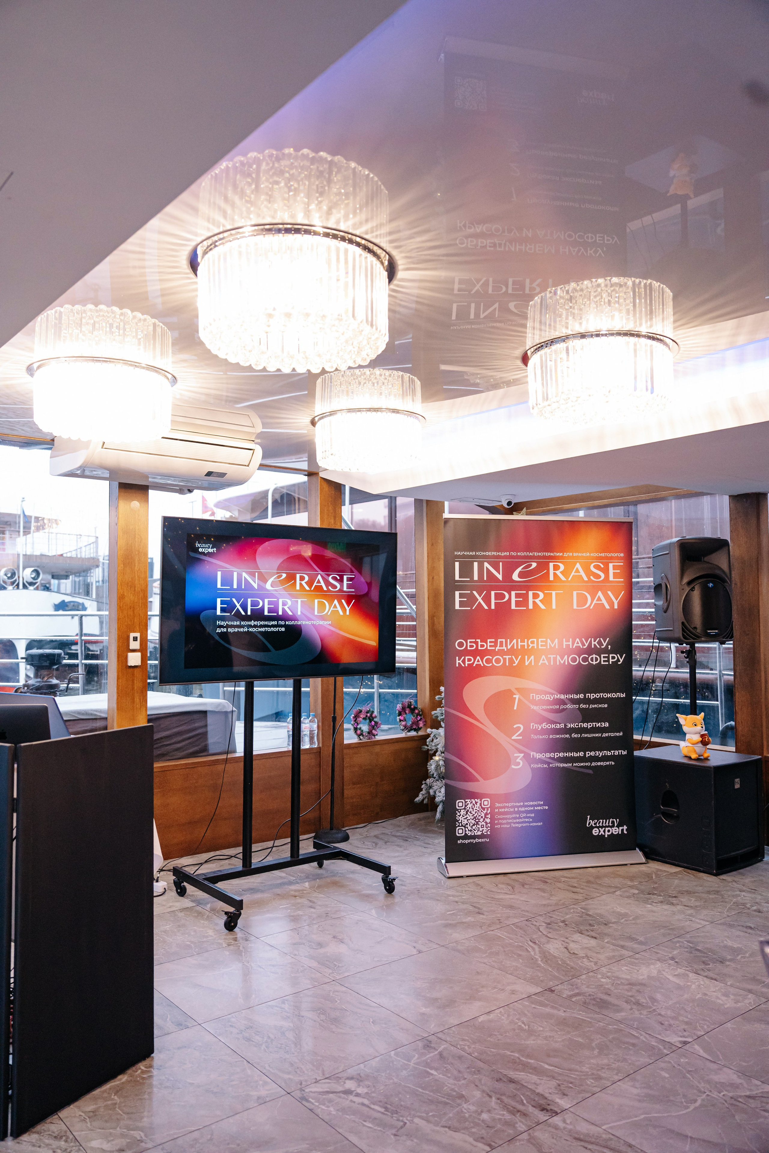 Конференция Linerase Expert Day на теплоходе Жемчужина