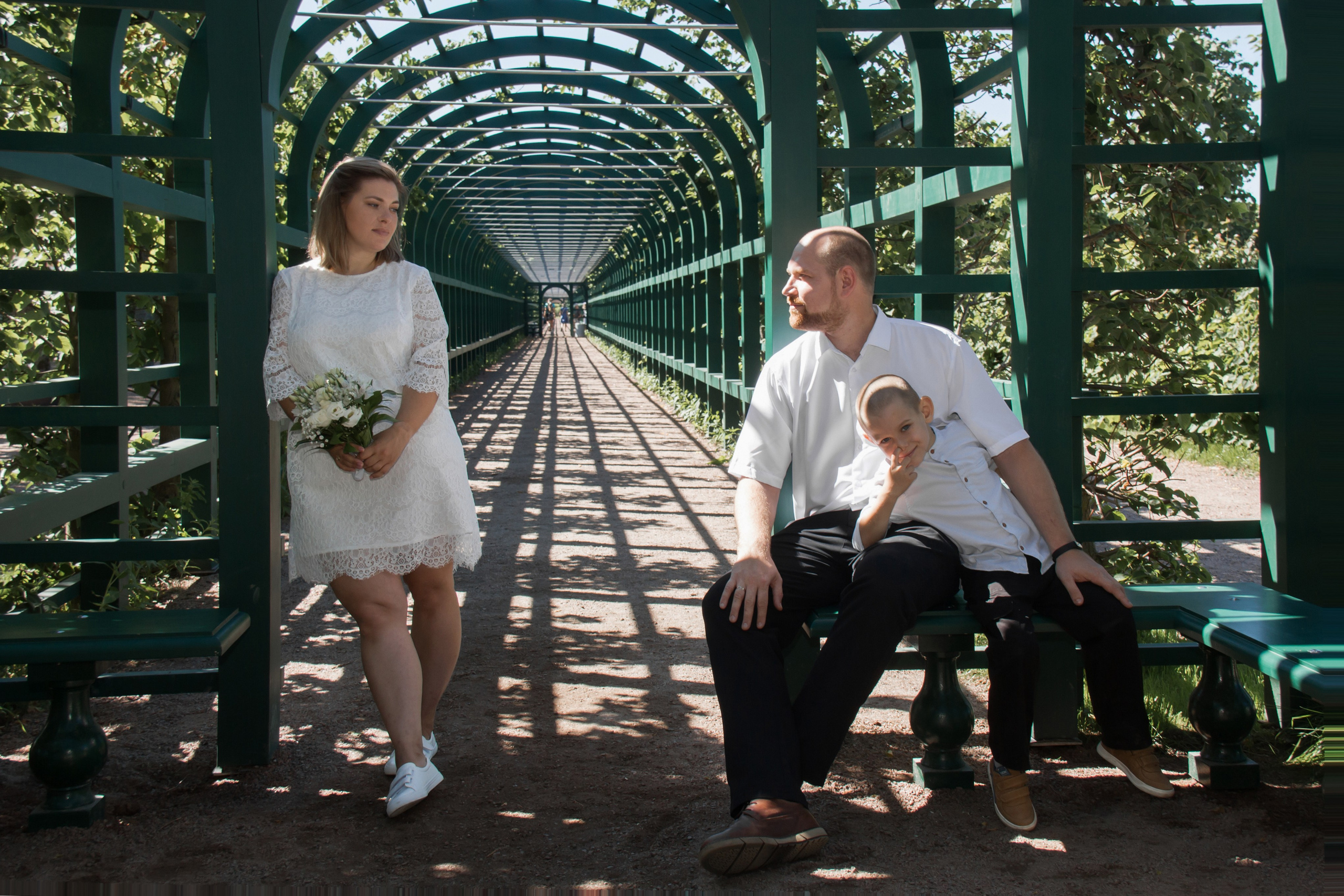 Семейная съёмка в Петергофе. Свадебный, семейный и контент фотограф в Санкт- Петербурге Елена Грие