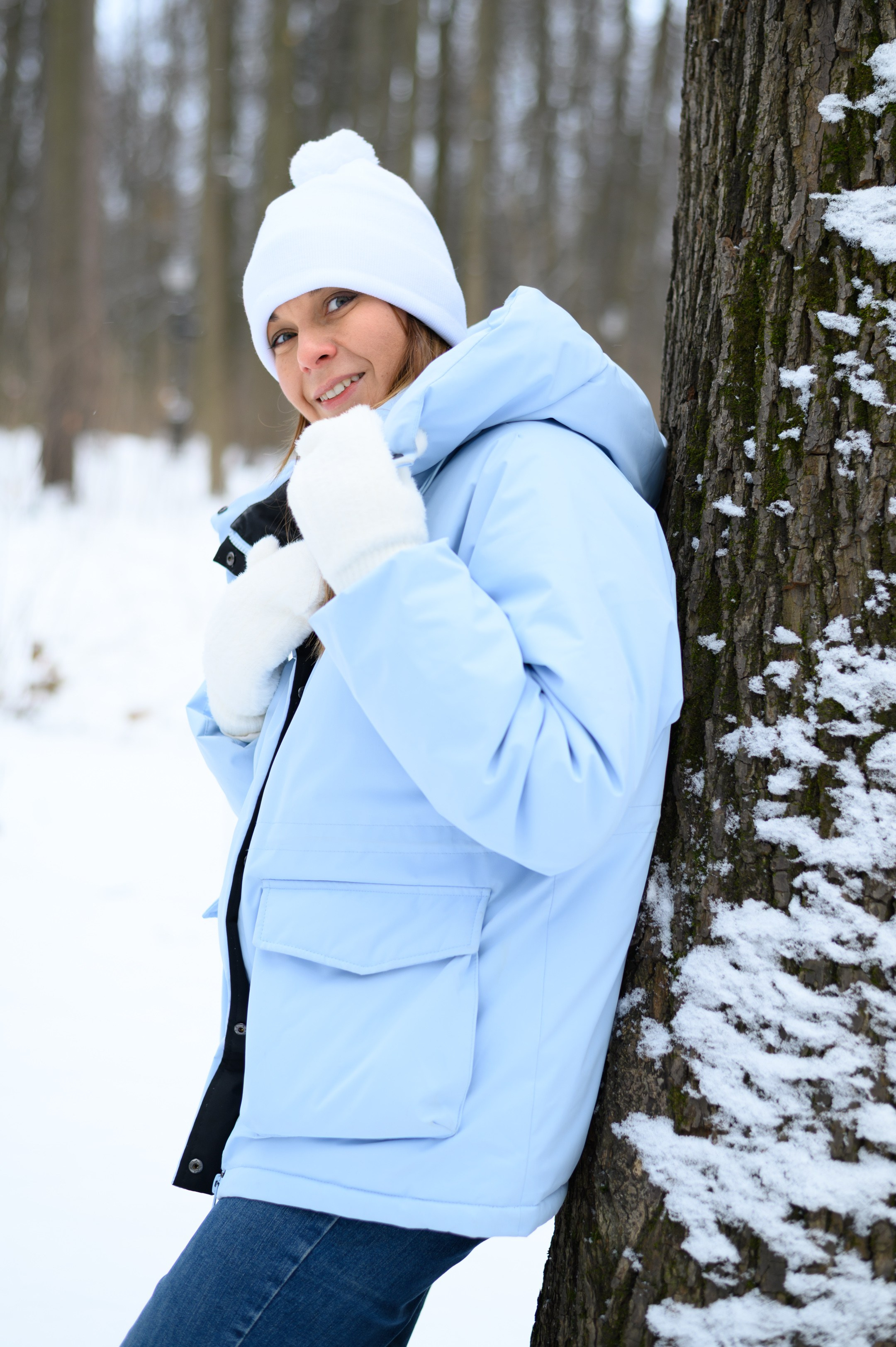 Зима. Портретный фотограф в Москве Полина Старцева