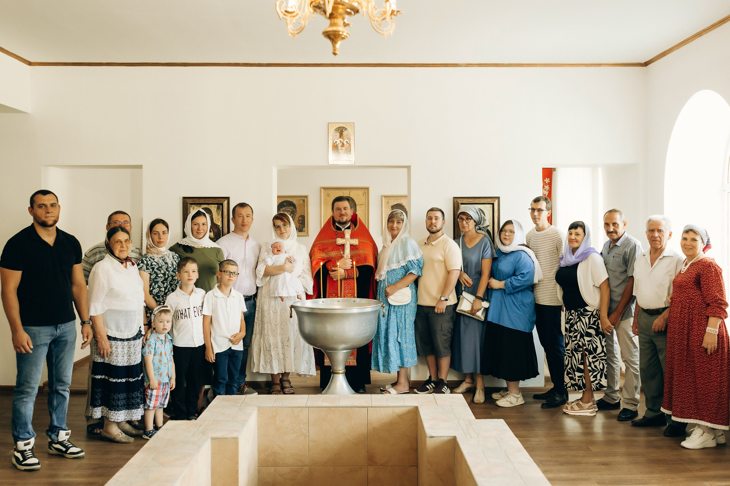 Крещение Ксении. Семейный фотограф и детский фотограф в Волгограде Алеся Бутакова — дет