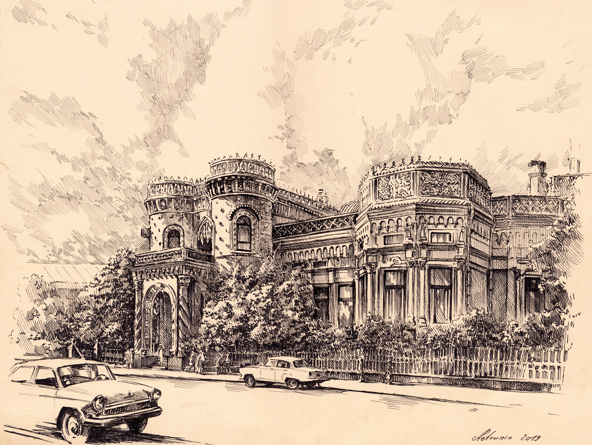 Москва 2018-2019. Художник Александр Петрунин