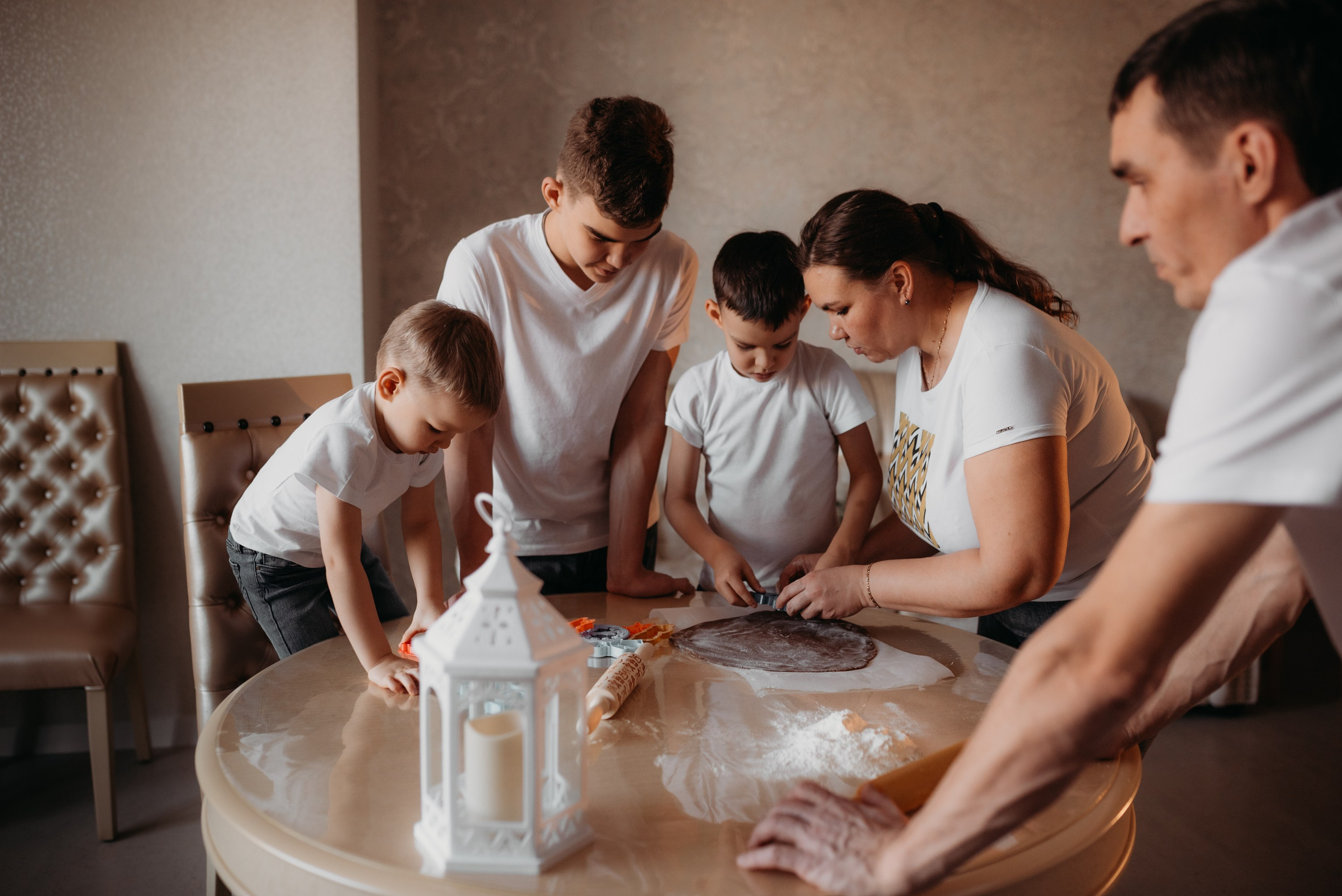 Юлия, Алексей, Тихон, Трофим и Потап. Семейный и детский фотограф в Новосибирске и Краснообске — Анна Ким