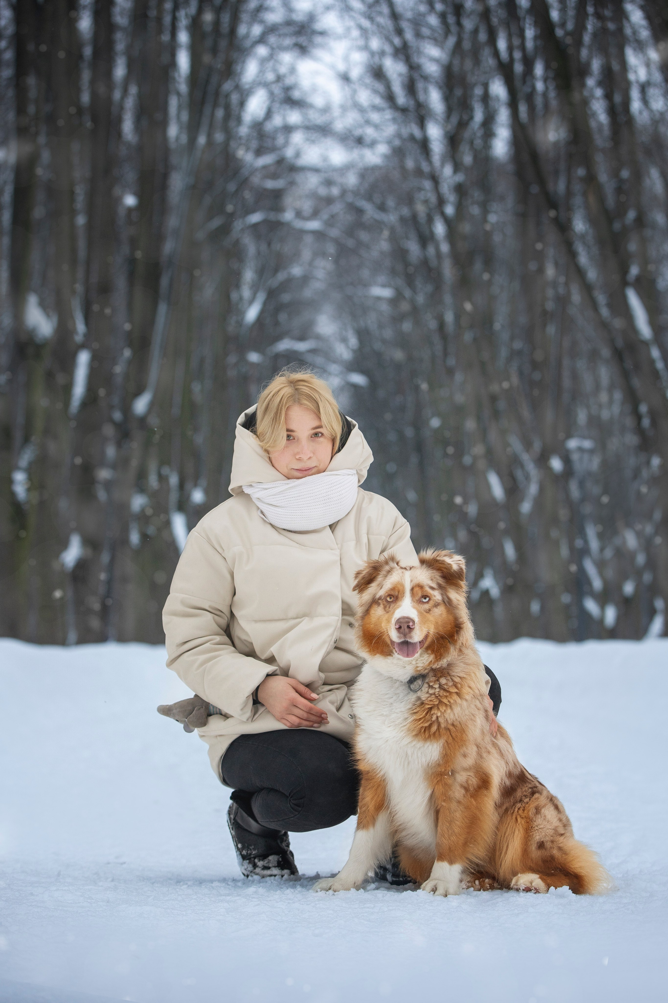 Настя, Игорь, Тесс и Марс. Фотограф анималист в Москве Майорова Евгения