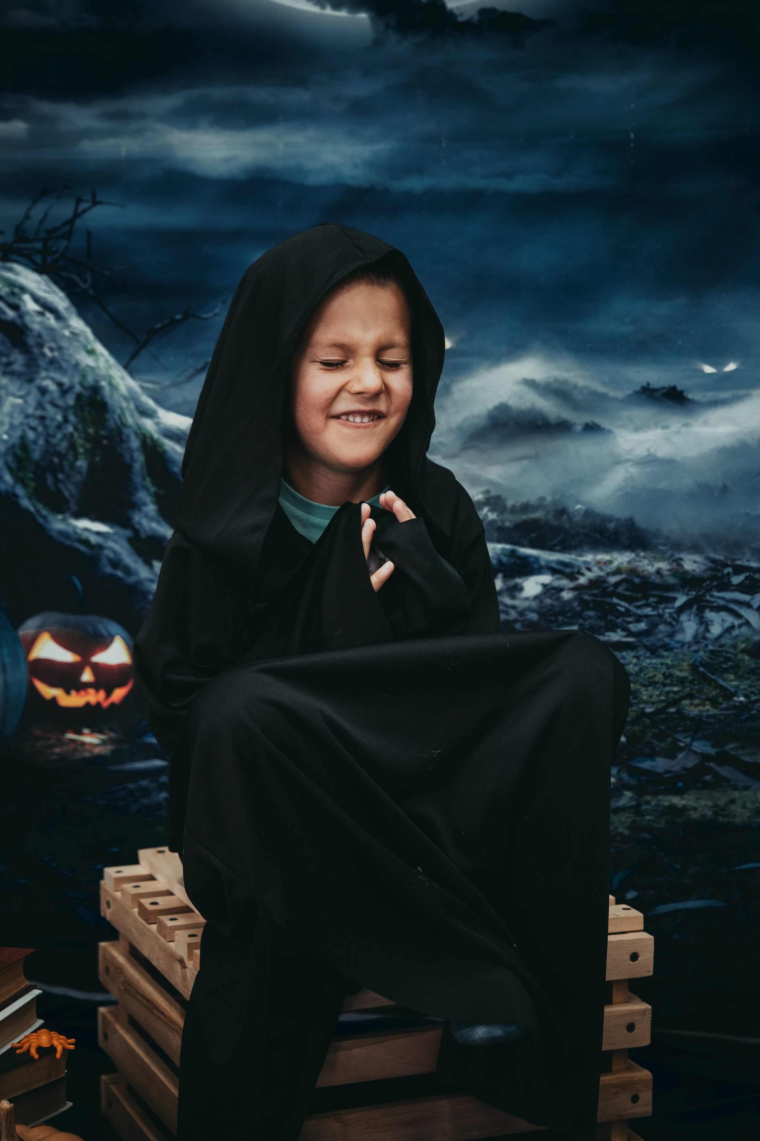 Детский праздник Halloween 28.10.2023. Свадебный и семейный фотограф в Красноярске Леонид Максимов