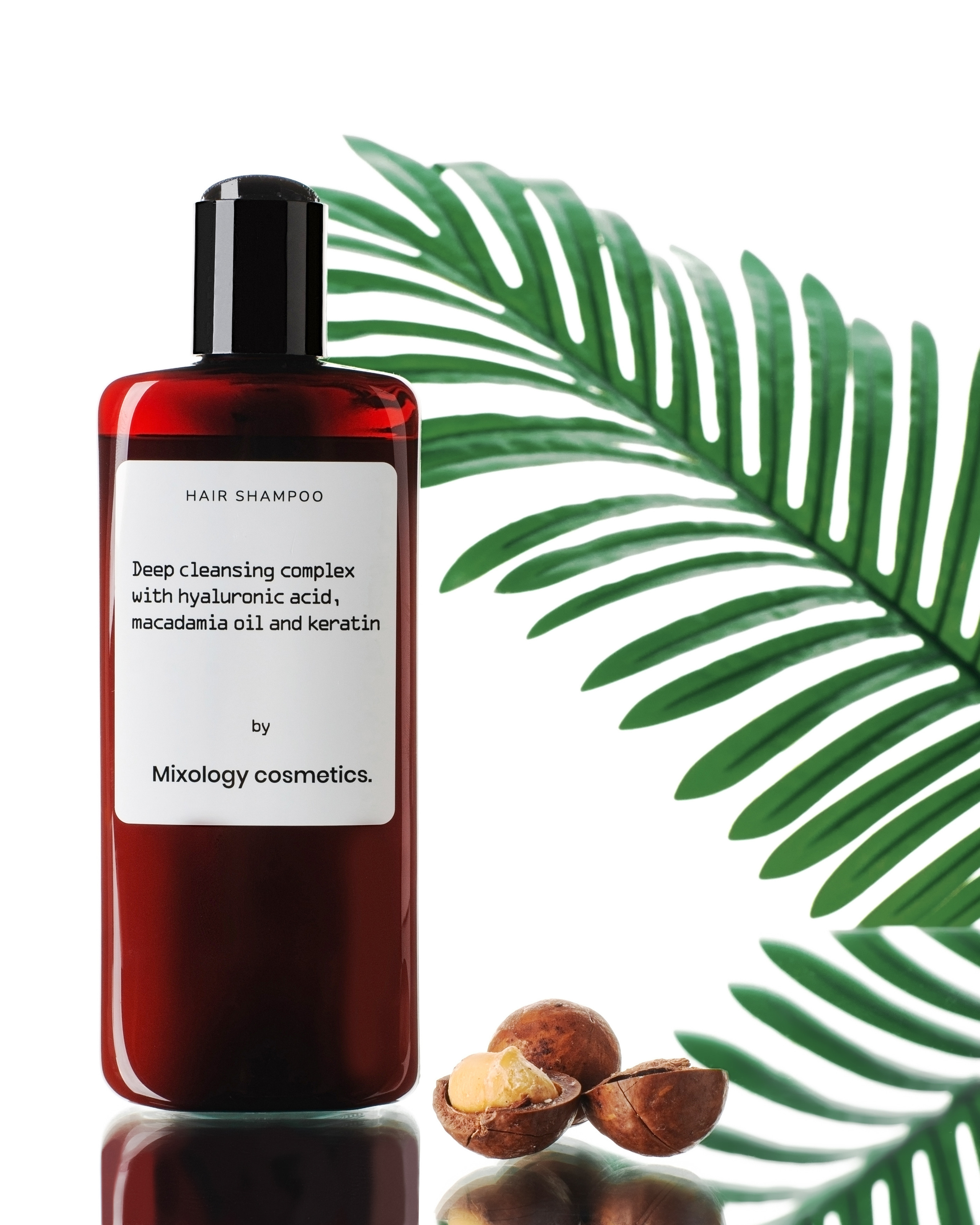 Предметная съёмка шампуня для Вайлдбериз