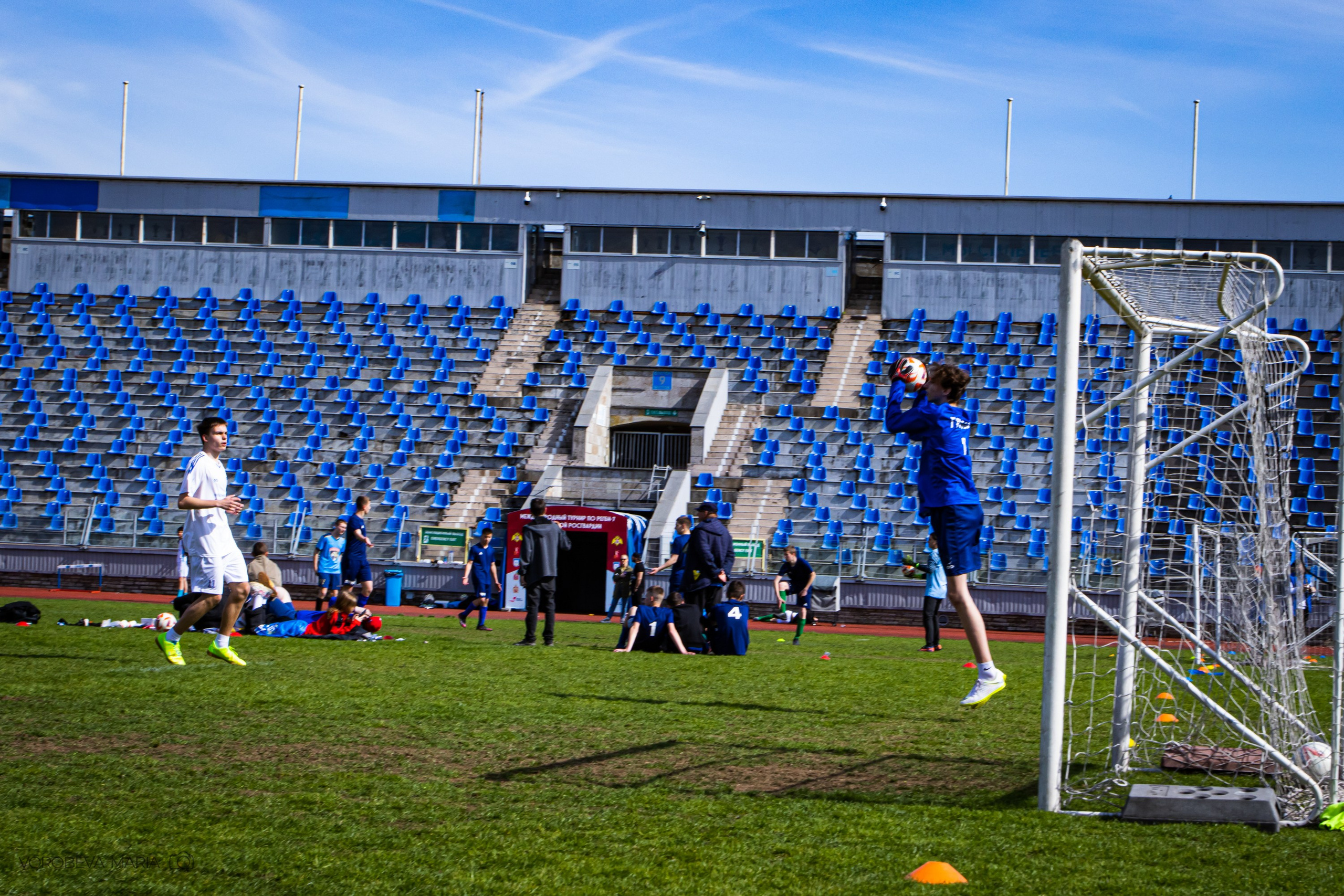 XI Ежегодный турнир по футболу «Юный Зенитовец». Фотограф ювелирных украшений в Санкт-Петербурге Воробьева Мария