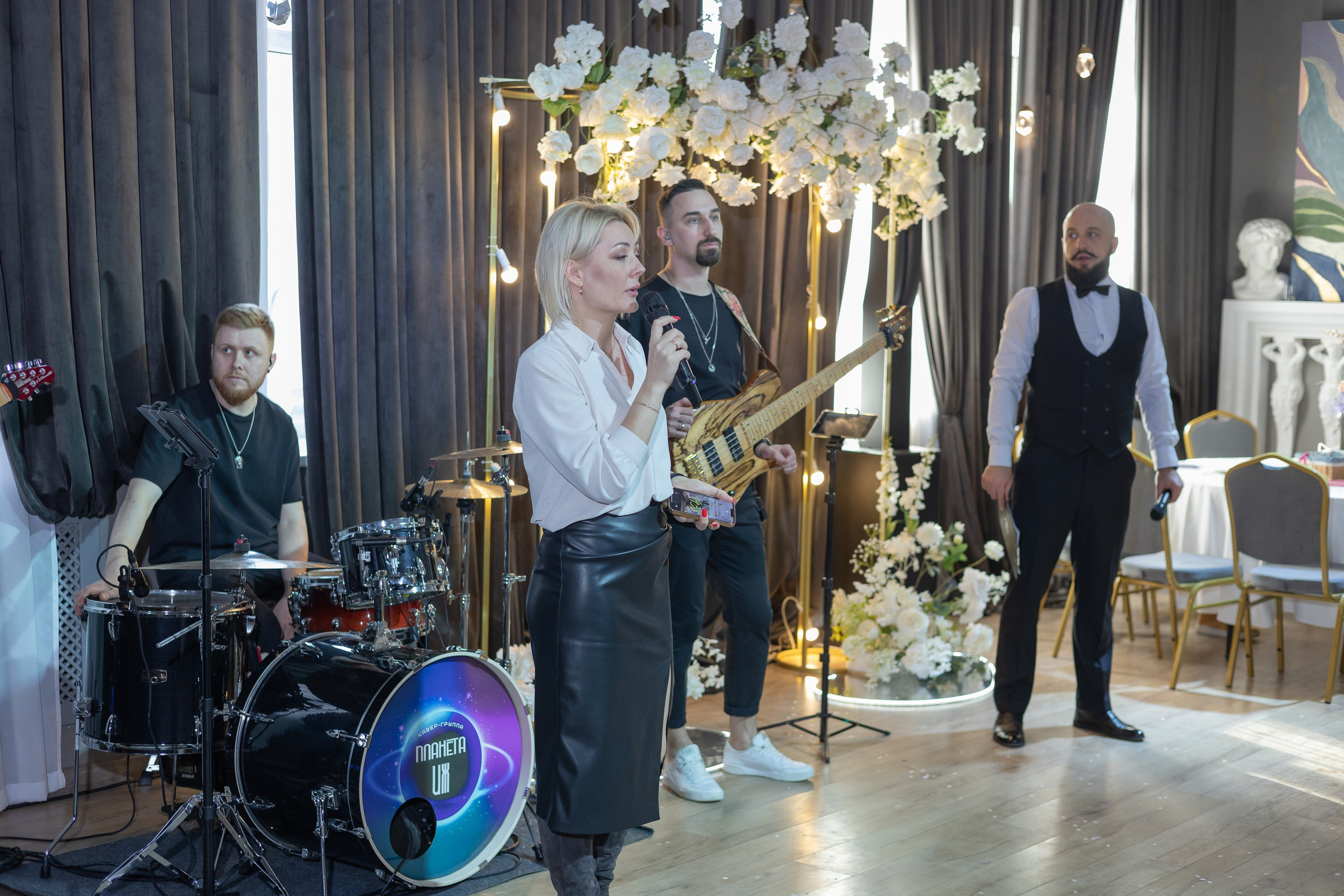 Свадебное чаепитие для молодоженов