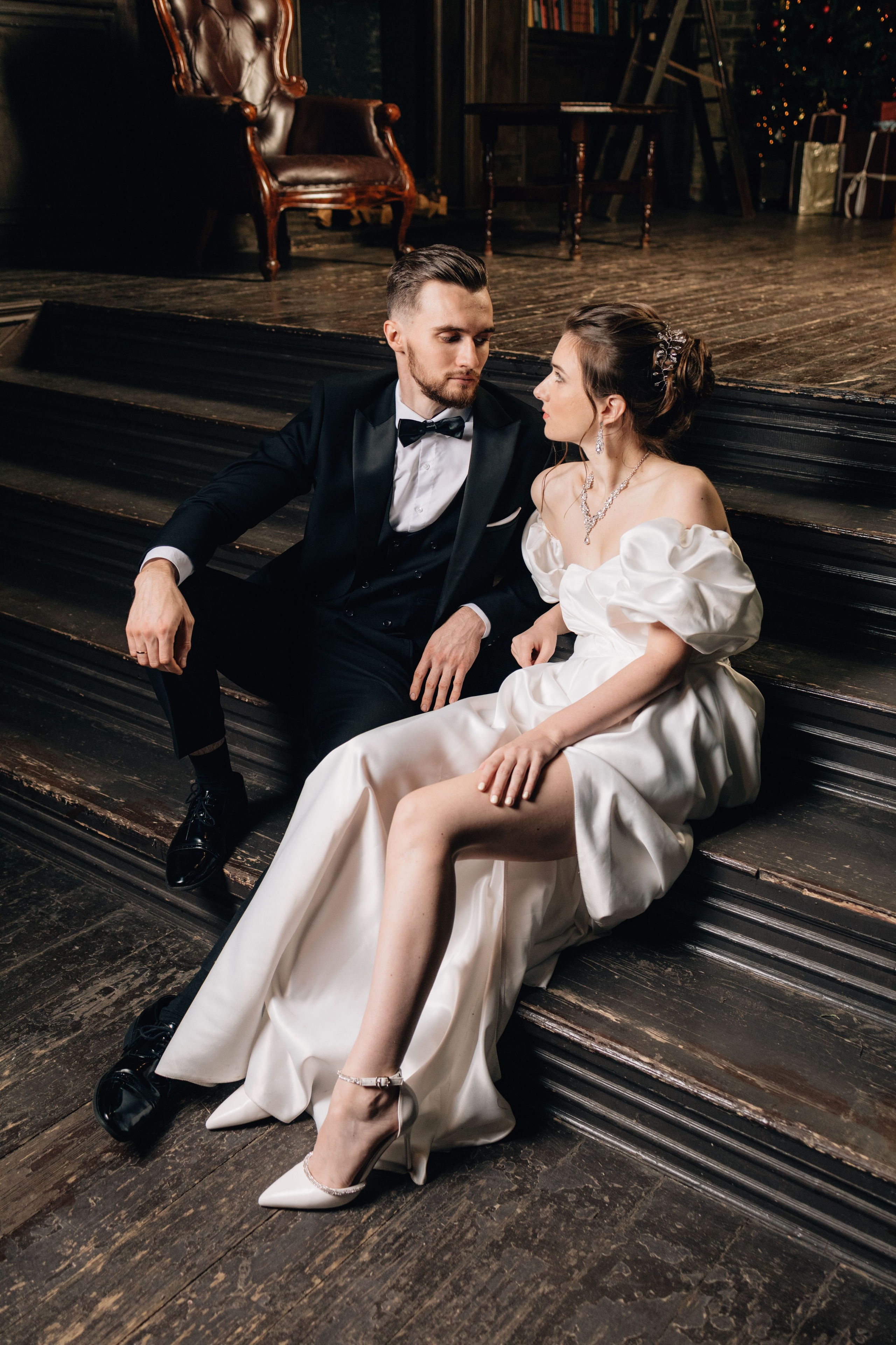 В студии. Свадебный фотограф в Москве Арчылан Николаев