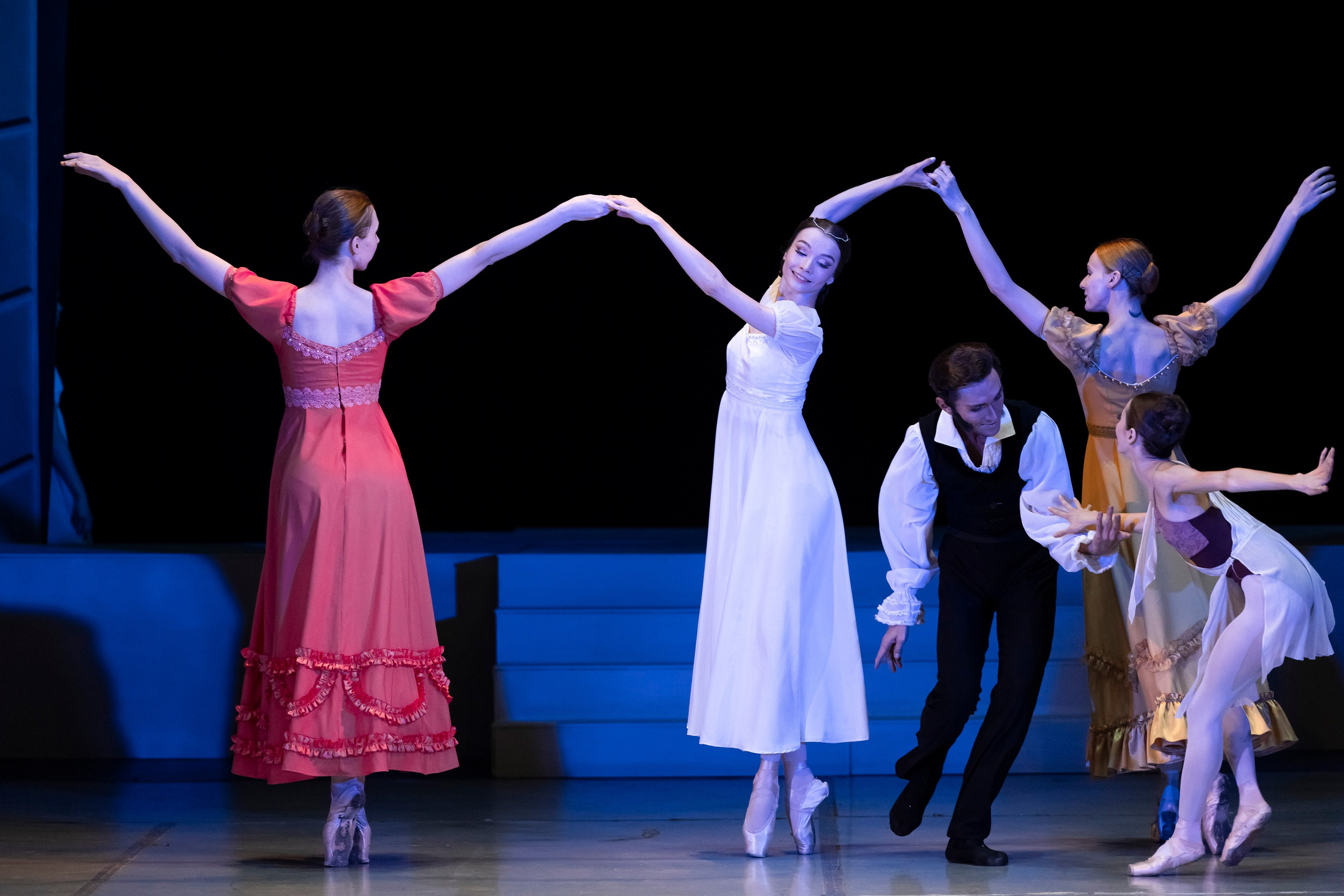 Сценическая репетиция «Пушкин. Сны после жизни» — балет Касатконой и Василёва. Балетный фотограф Москва Майоров Николай