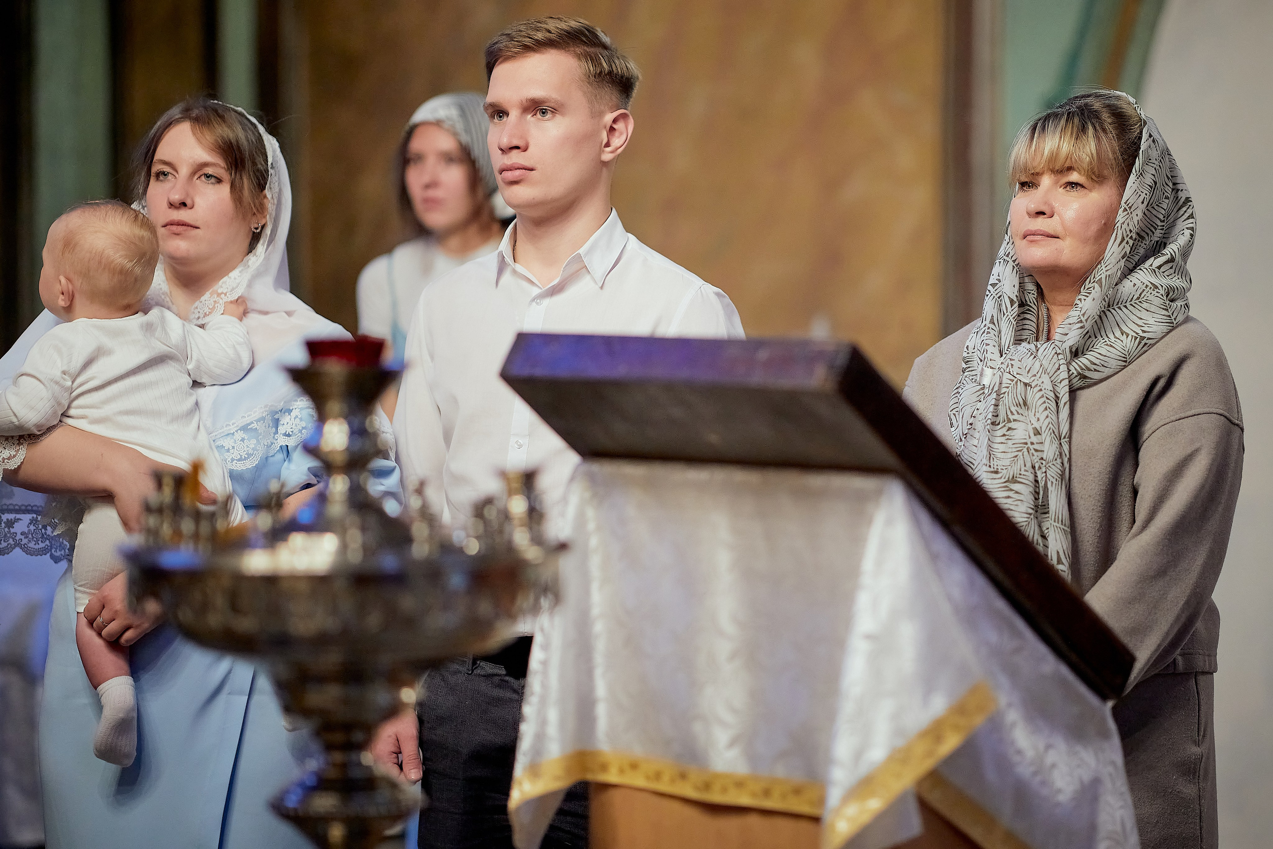 Крещение Егорушки. Семейный и детский фотограф в Ярославле Юлия Галашина