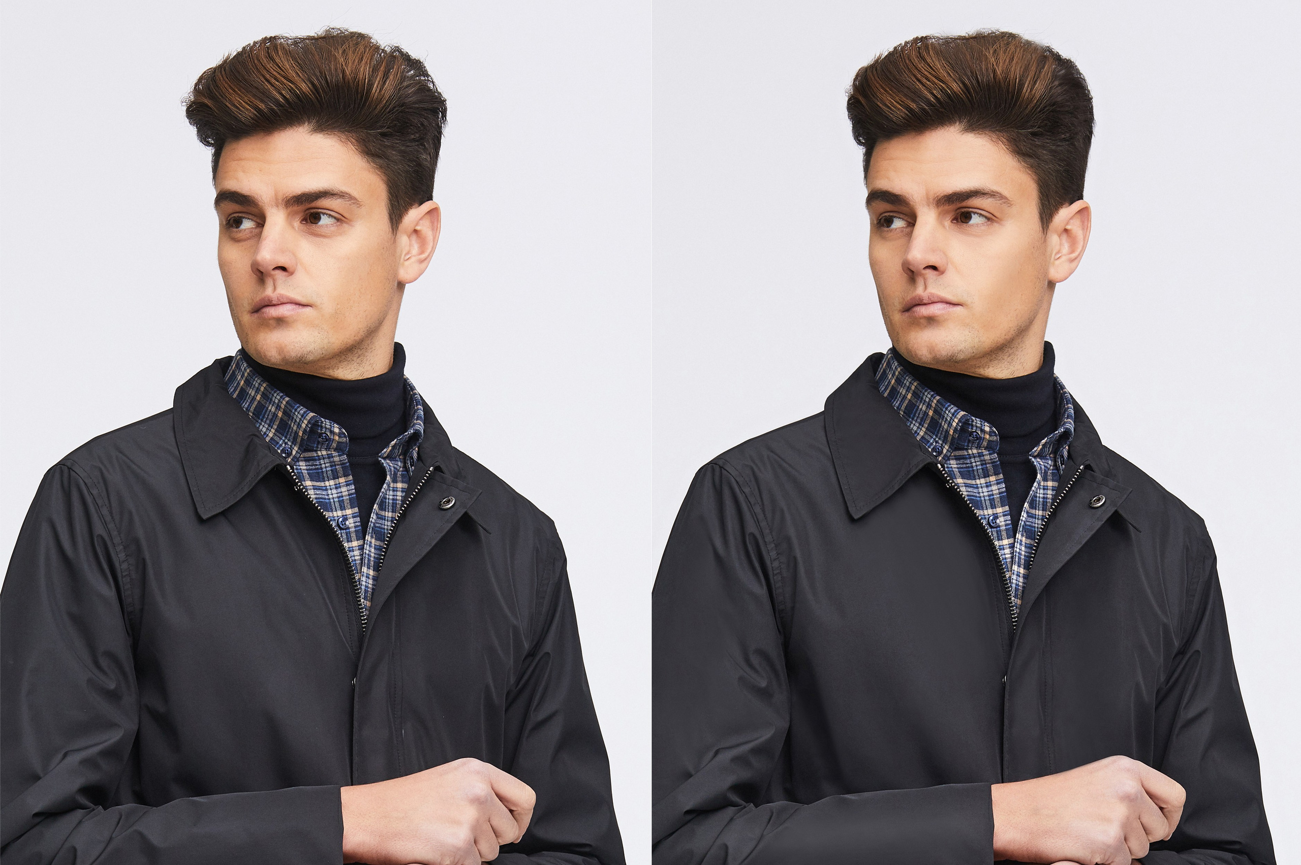 Ретушь каталогов одежды с моделью | Студия SVITHART