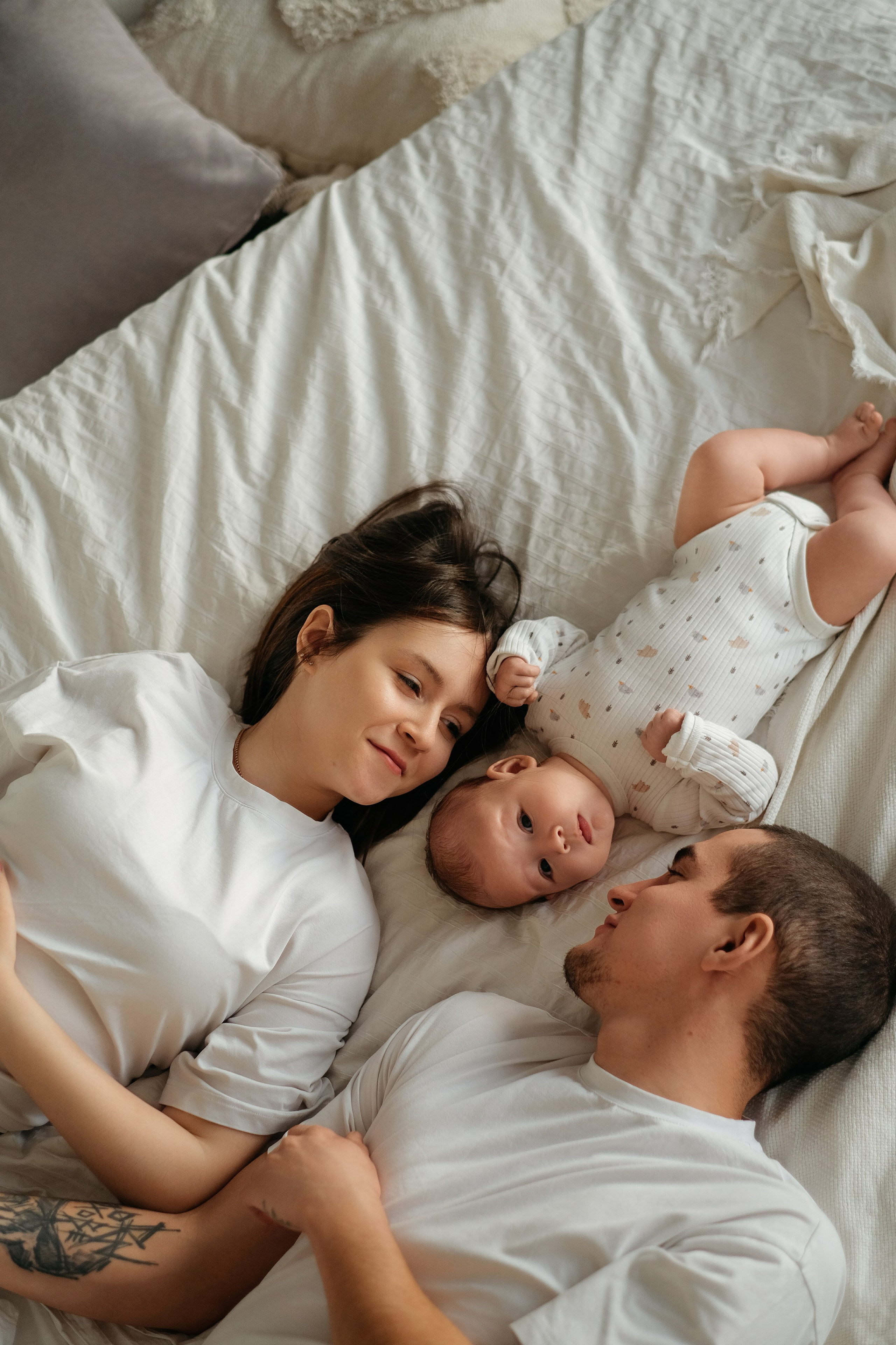 Настя Женя и Артем. Фотограф беременности и Newborn в Екатеринбурге Марина Добровольская