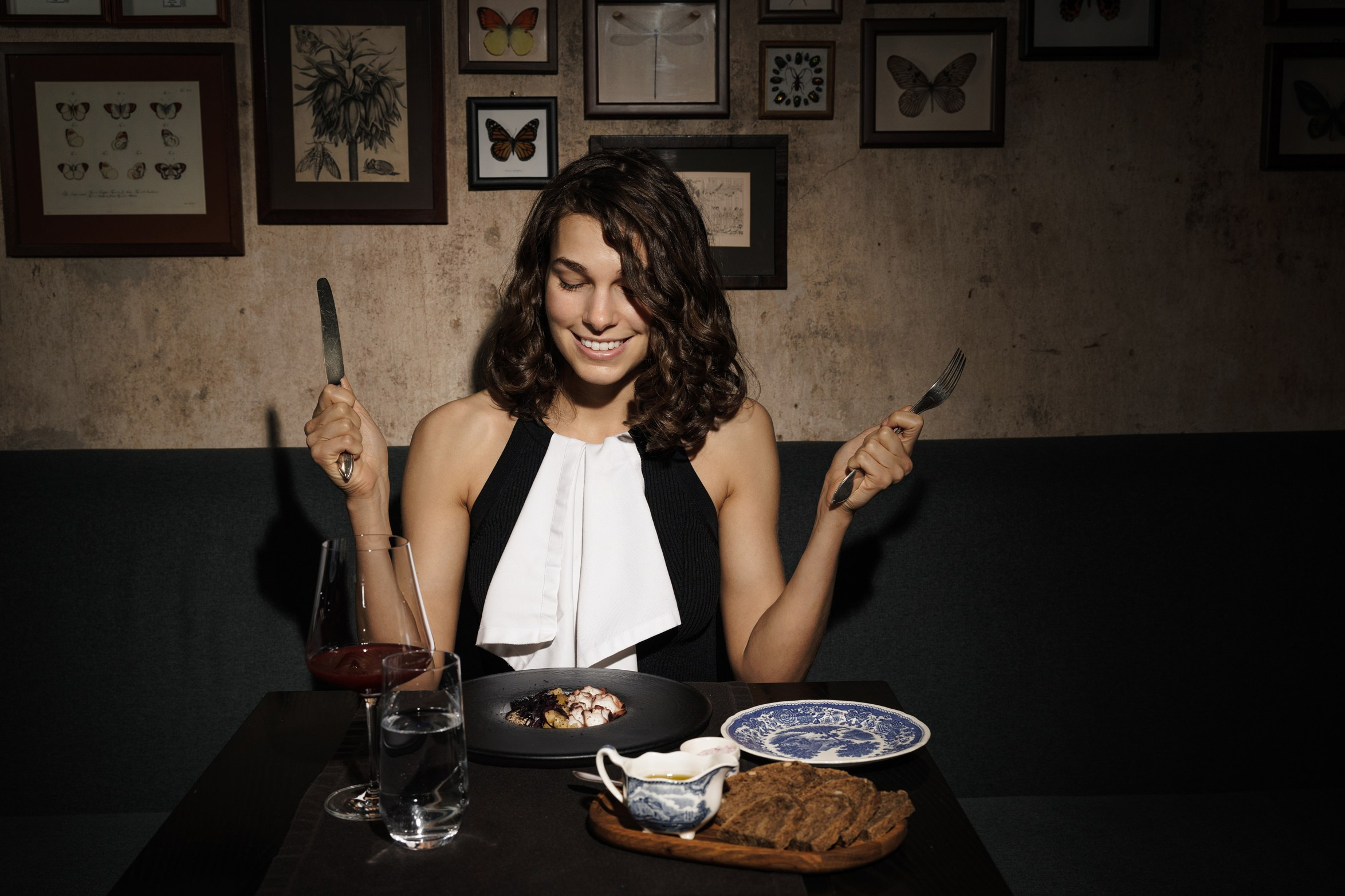 Портретная фотосъемка шеф-повара Валерии Скуратовой