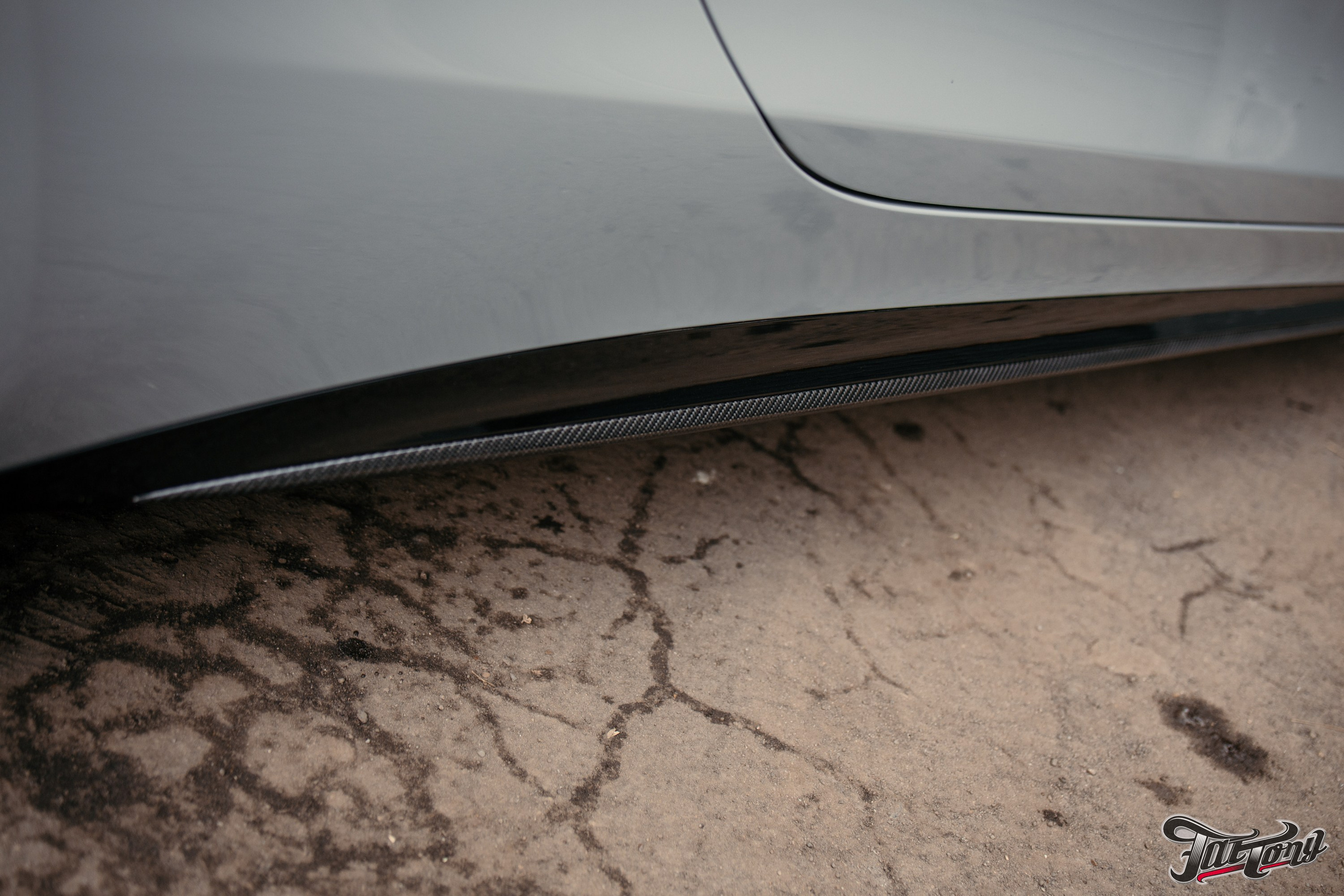 Mercedes SL63 amg классический карбон глянцевых элементов кузова. DeLorein