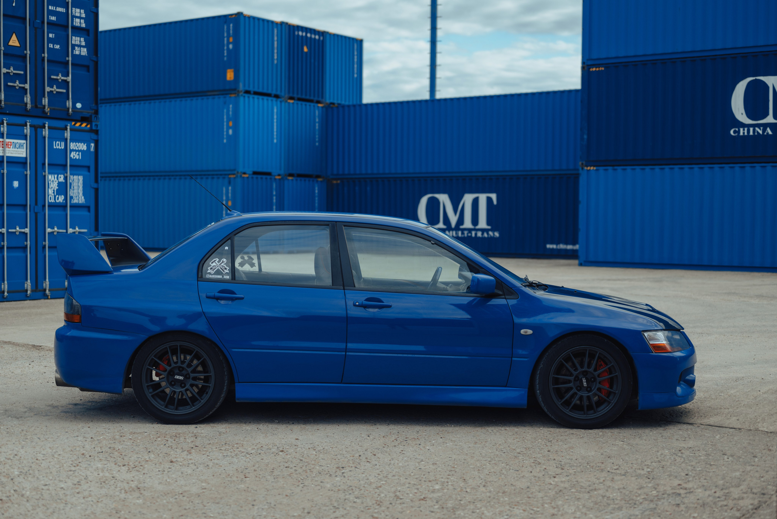Mitsubishi Lancer Evo VIII. DeLorein
