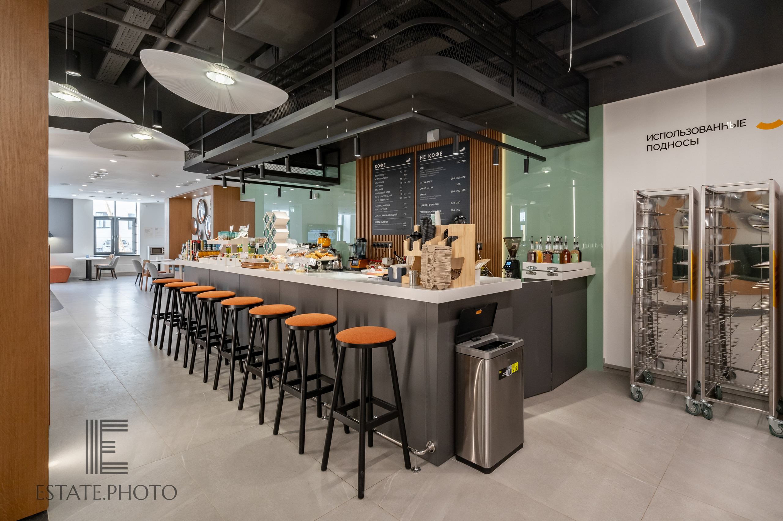 Кафе и рестораны. Интерьерный фотограф Москва Татьяна Казакова