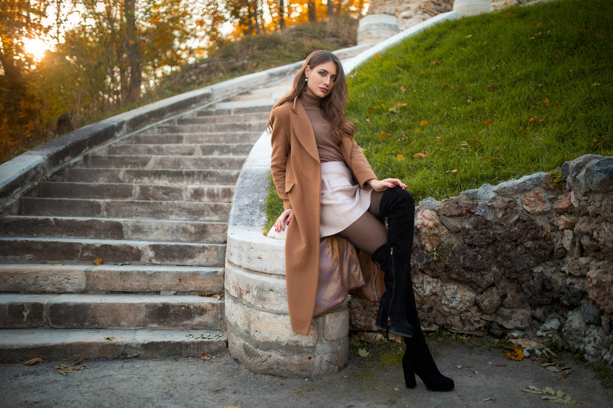 Осенняя съемка с Анастасией на природе в формате для «себя»