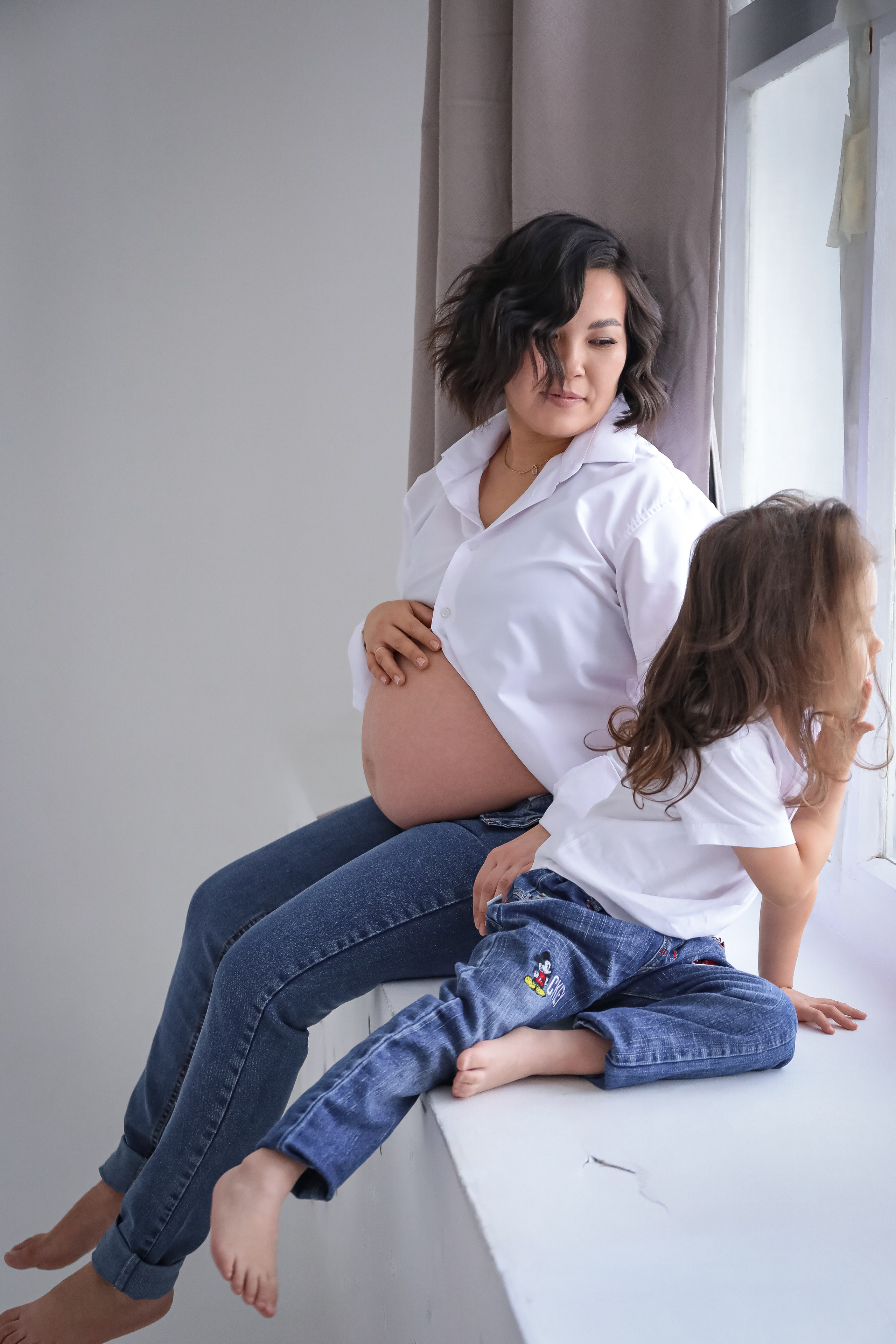 Мама Александра и дочь Лера. Фотограф г. Хабаровск. Семейные и индивидуальные съёмки