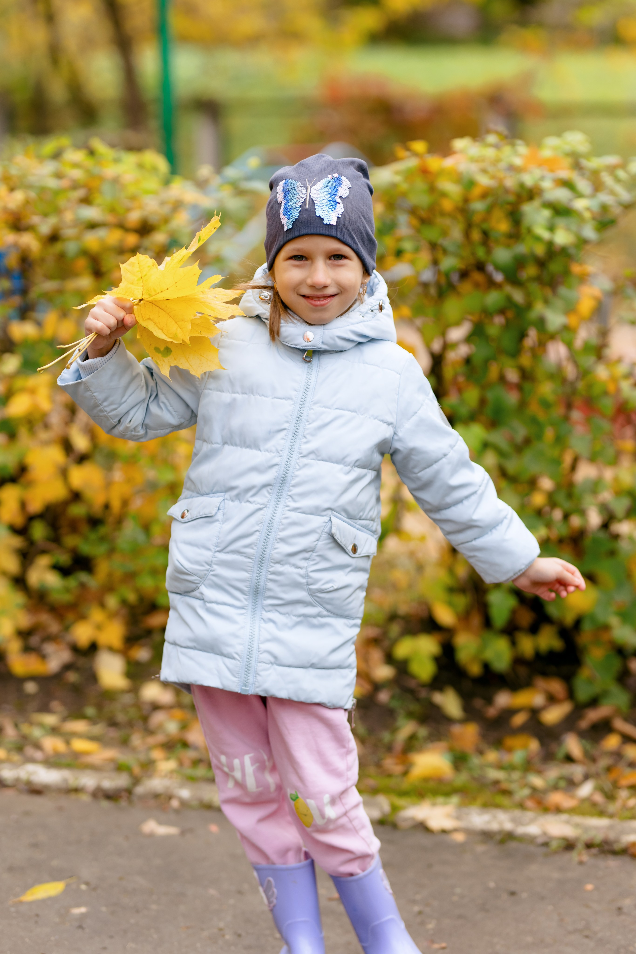 Осень в садике. Свадебный и семейный фотограф в Туле и области Маша Костина