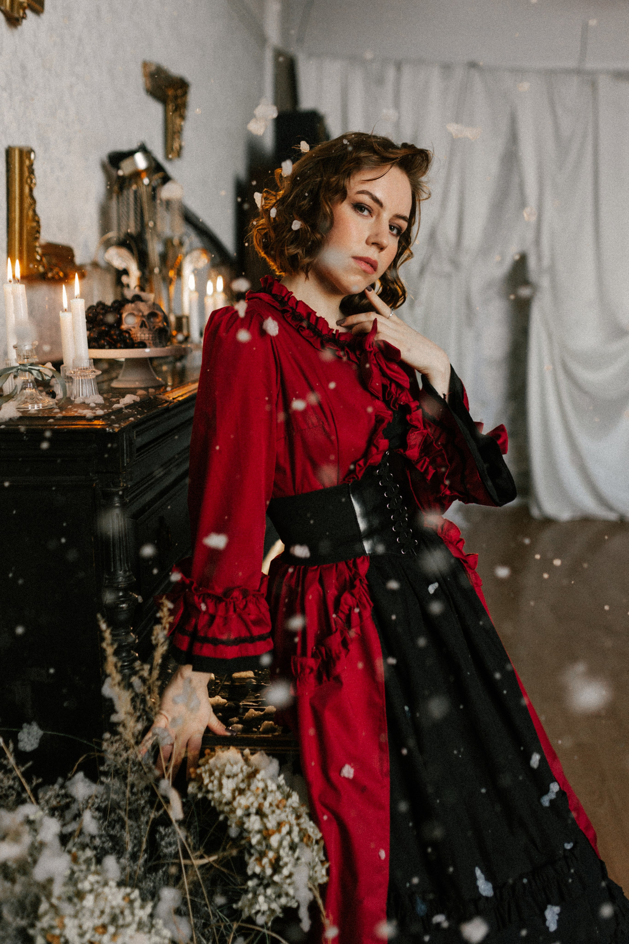 Красное-черное настроение. Свадебный и портретный фотограф — Мария Костина