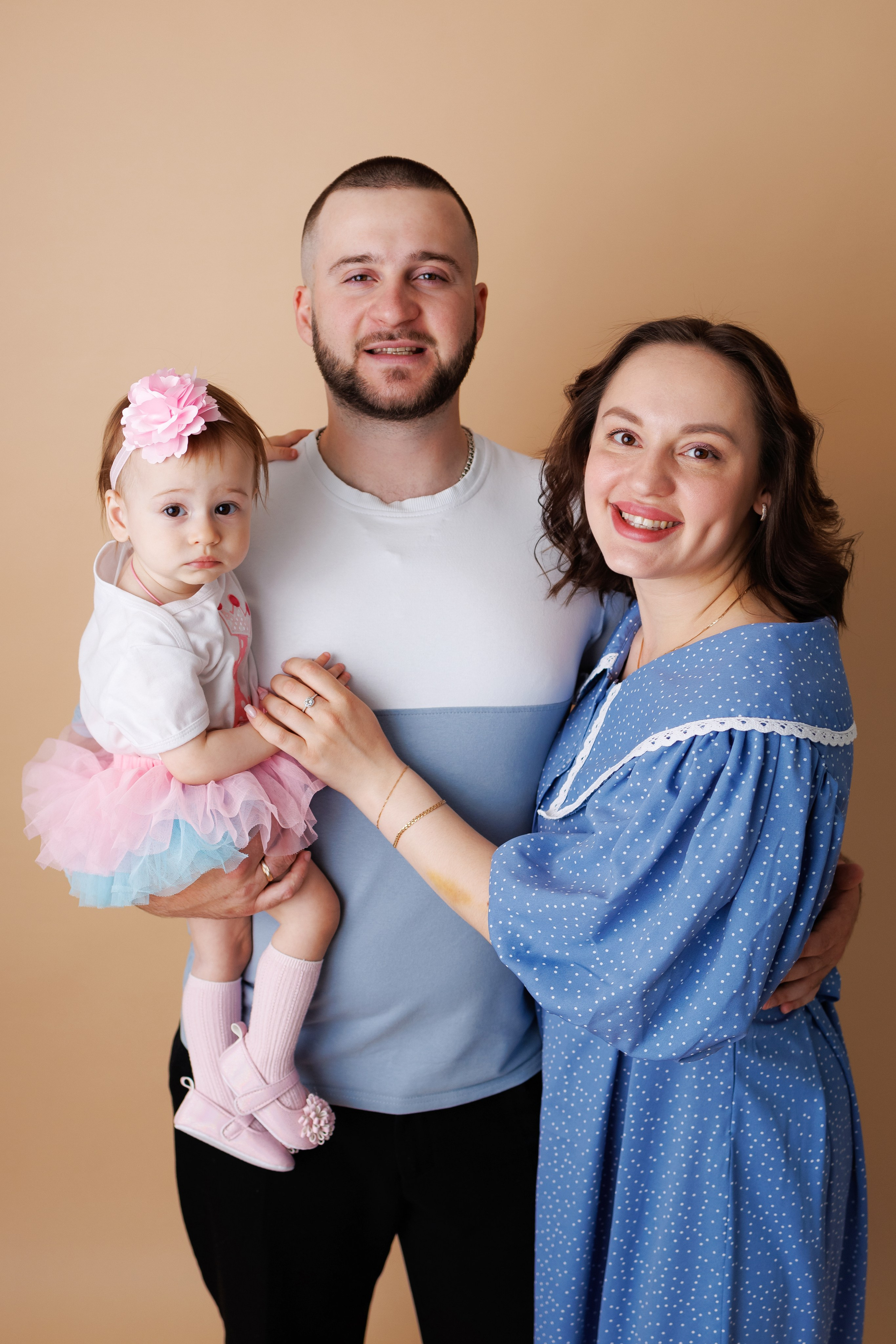 Анечке 1 годик. Фотограф новорожденный малышей Новосибирск