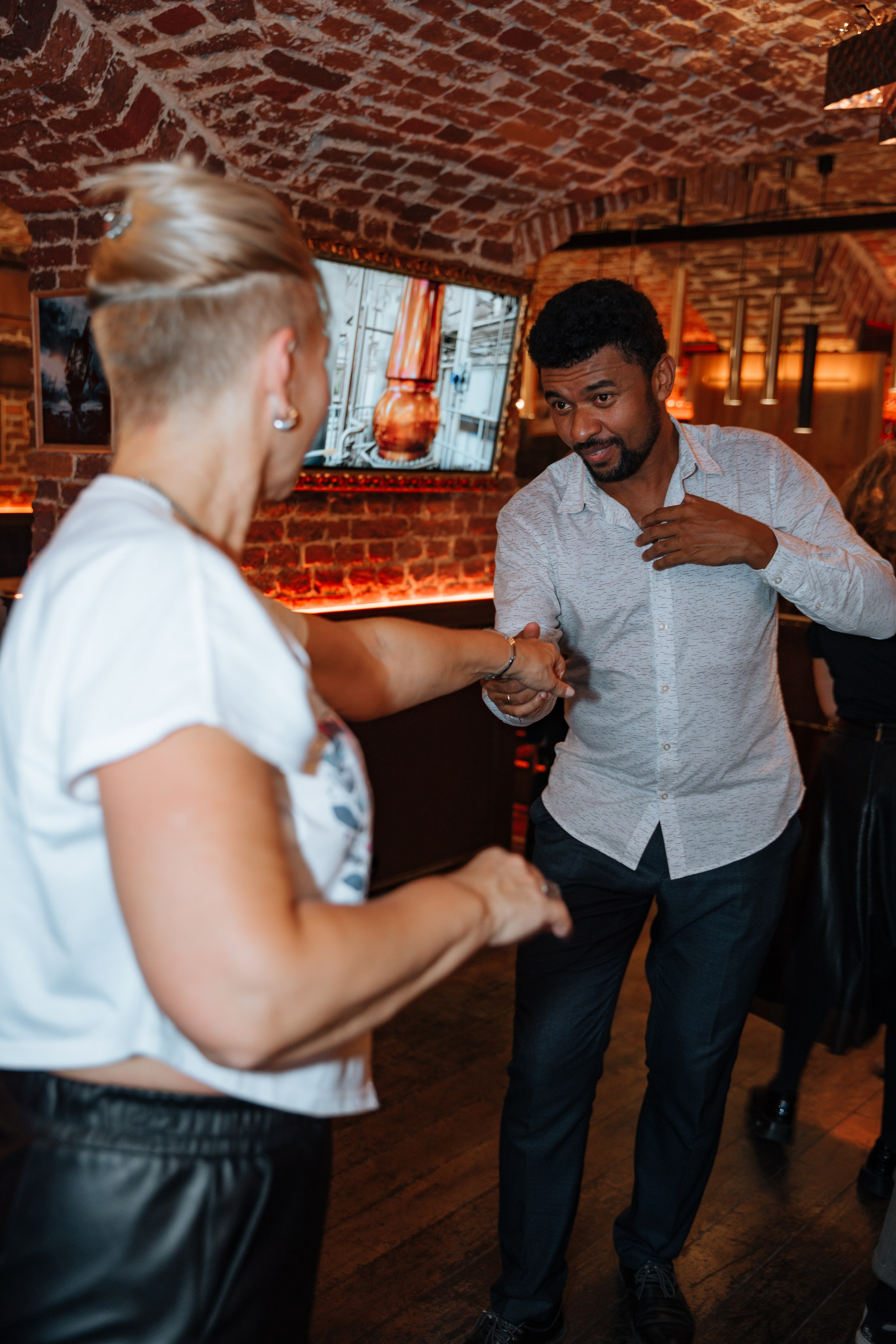 Вечеринка Андрэ, бачата, Джинотека. Портретный фотограф в Санкт-Петербурге Дмитриева Наталия