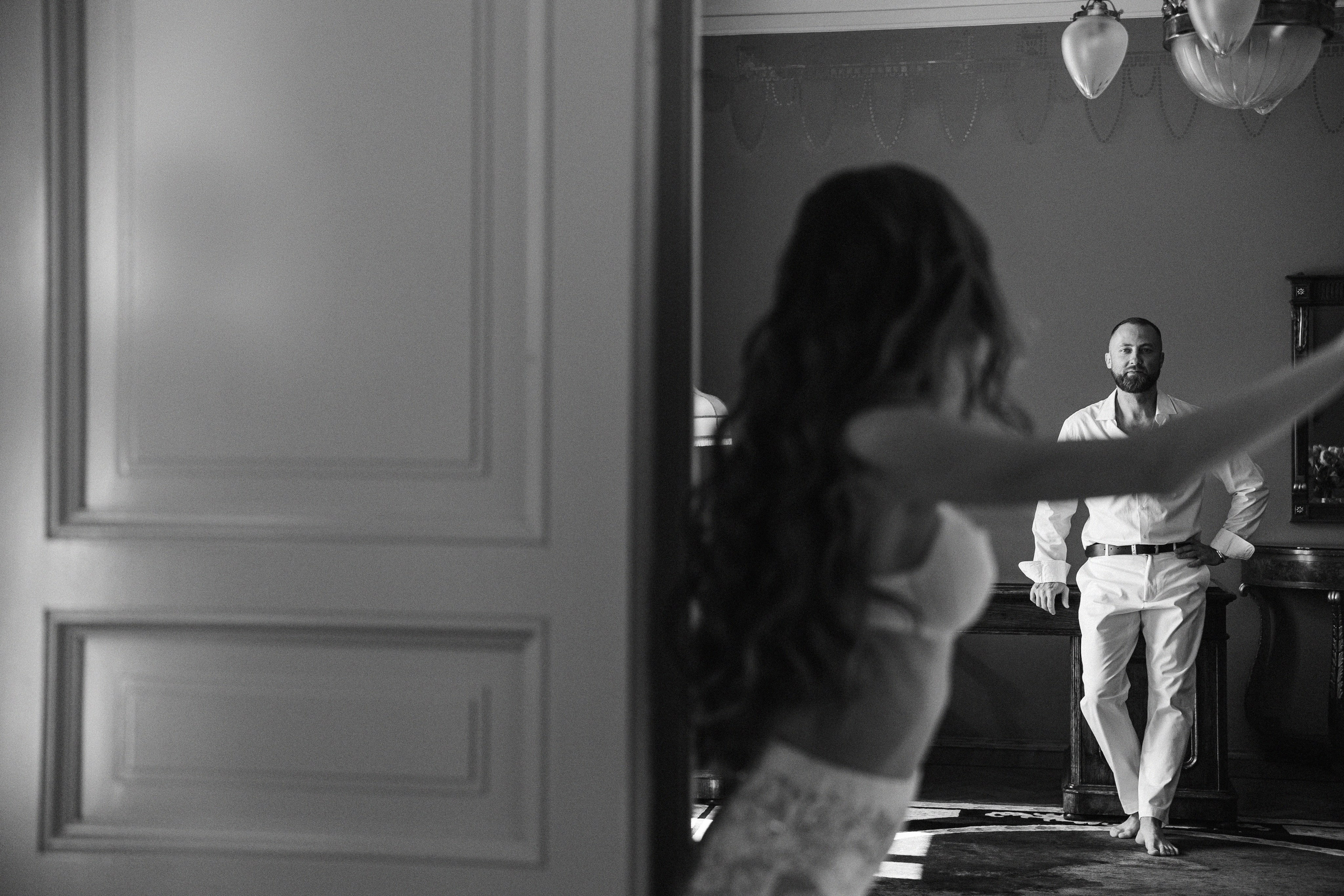 Анна и Никита: отель Националь. Свадебный фотограф Москва