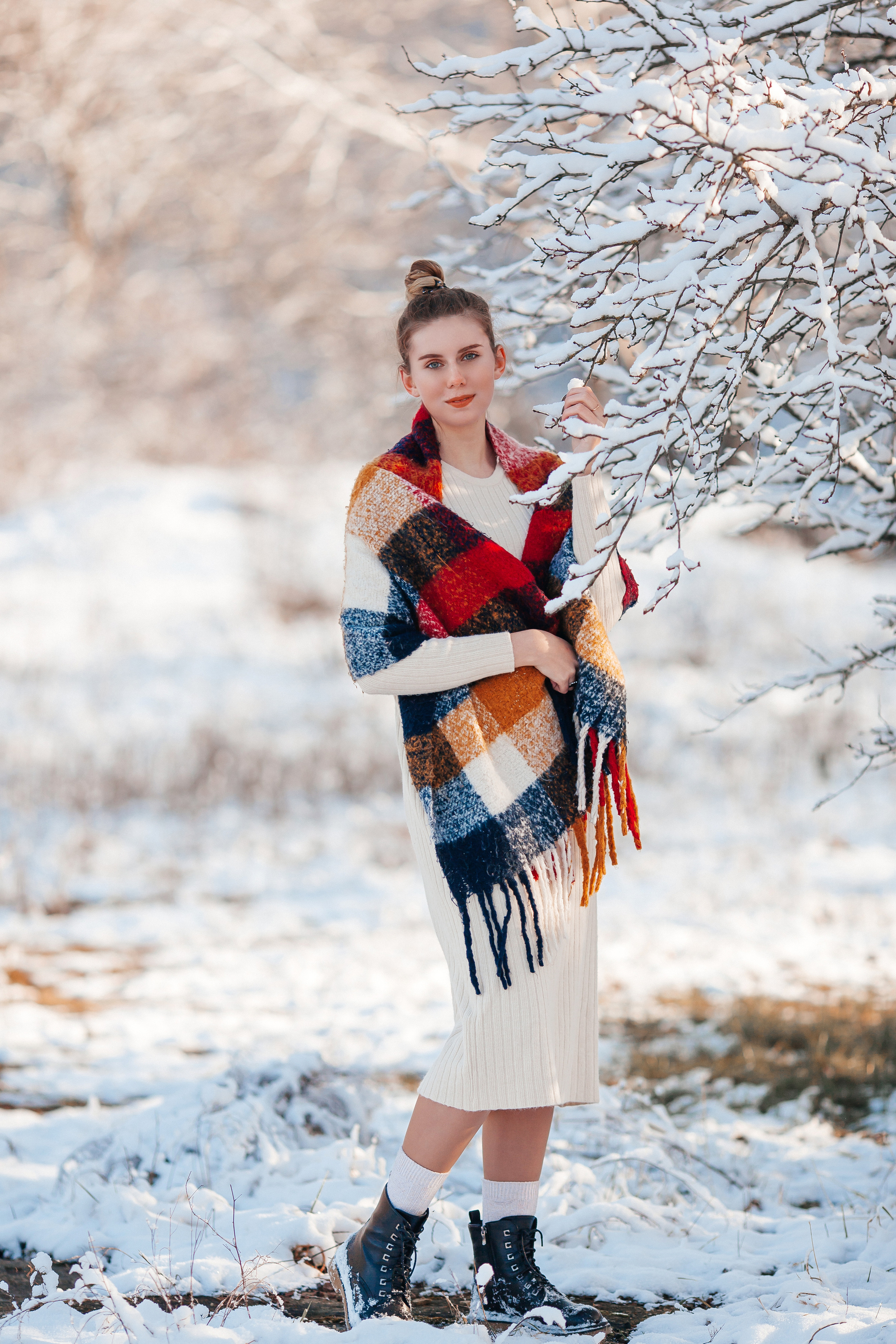 Зимняя Love story в лесу Ставрополя. Фотограф Ставрополь Пятигорск Елизавета Дарина