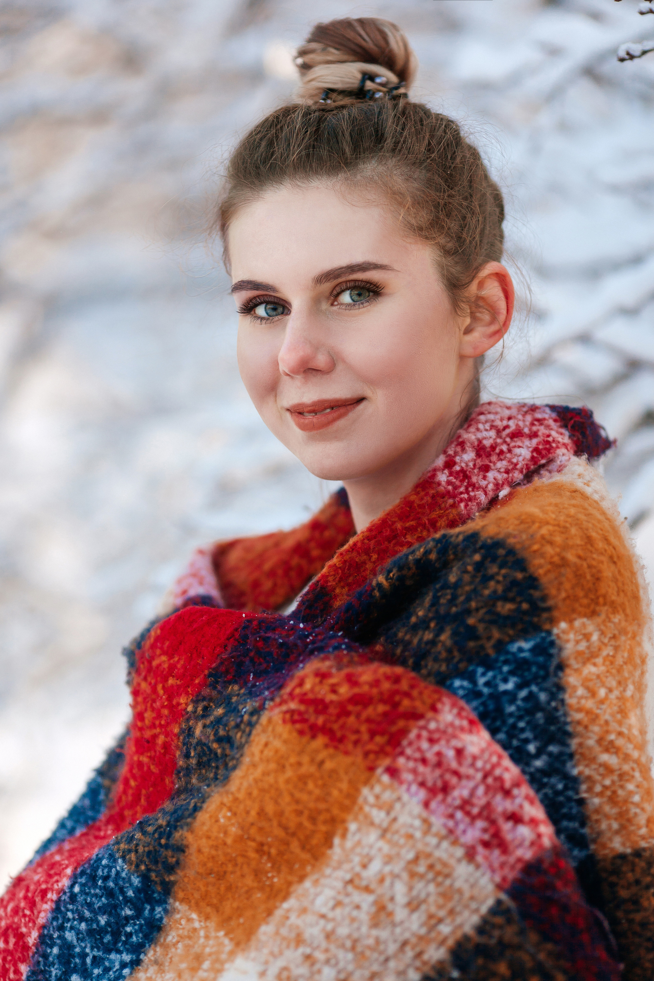 Зимняя Love story в лесу Ставрополя. Фотограф Ставрополь Пятигорск Елизавета Дарина