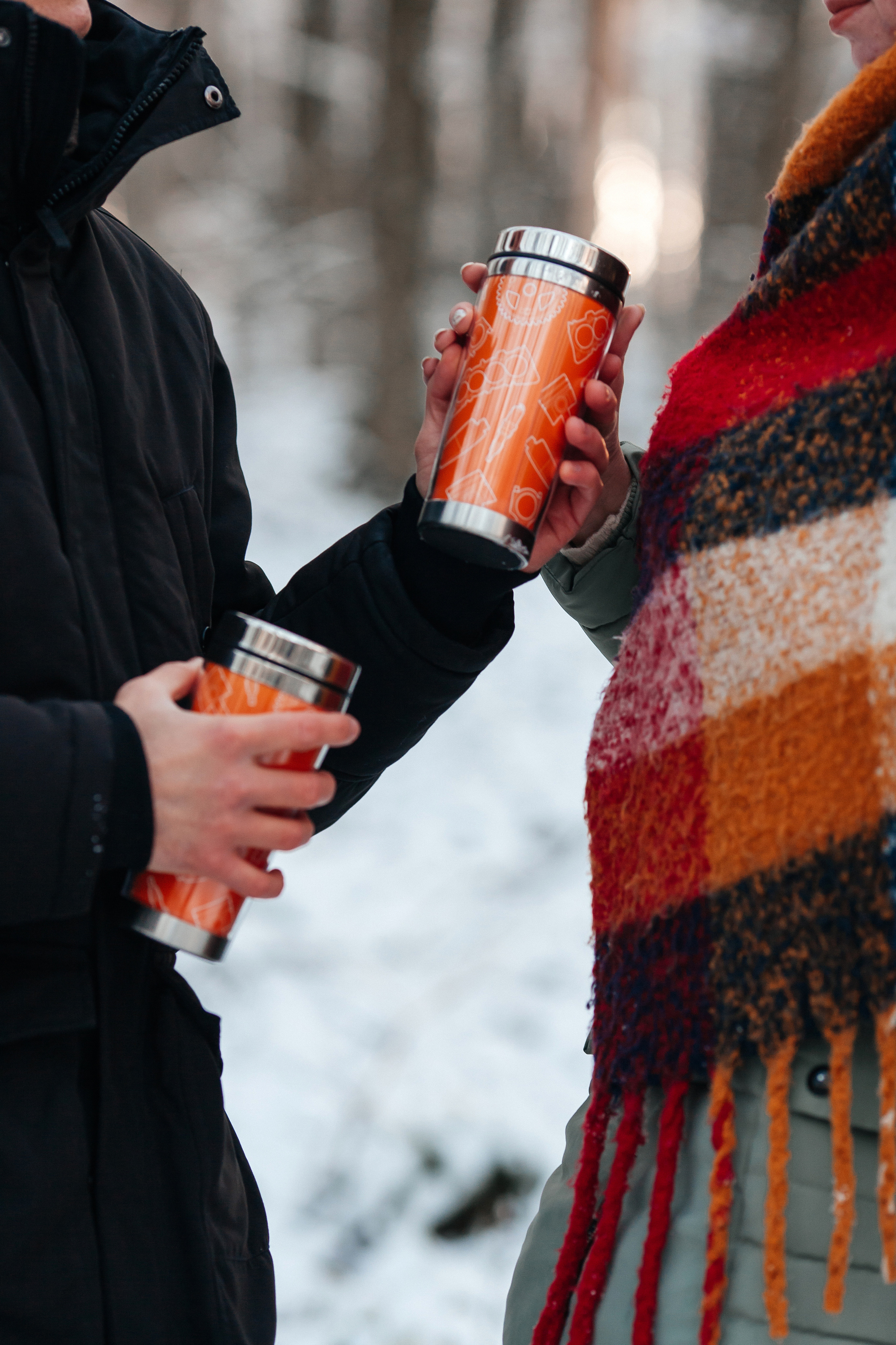Зимняя Love story в лесу Ставрополя. Фотограф Ставрополь Пятигорск Елизавета Дарина