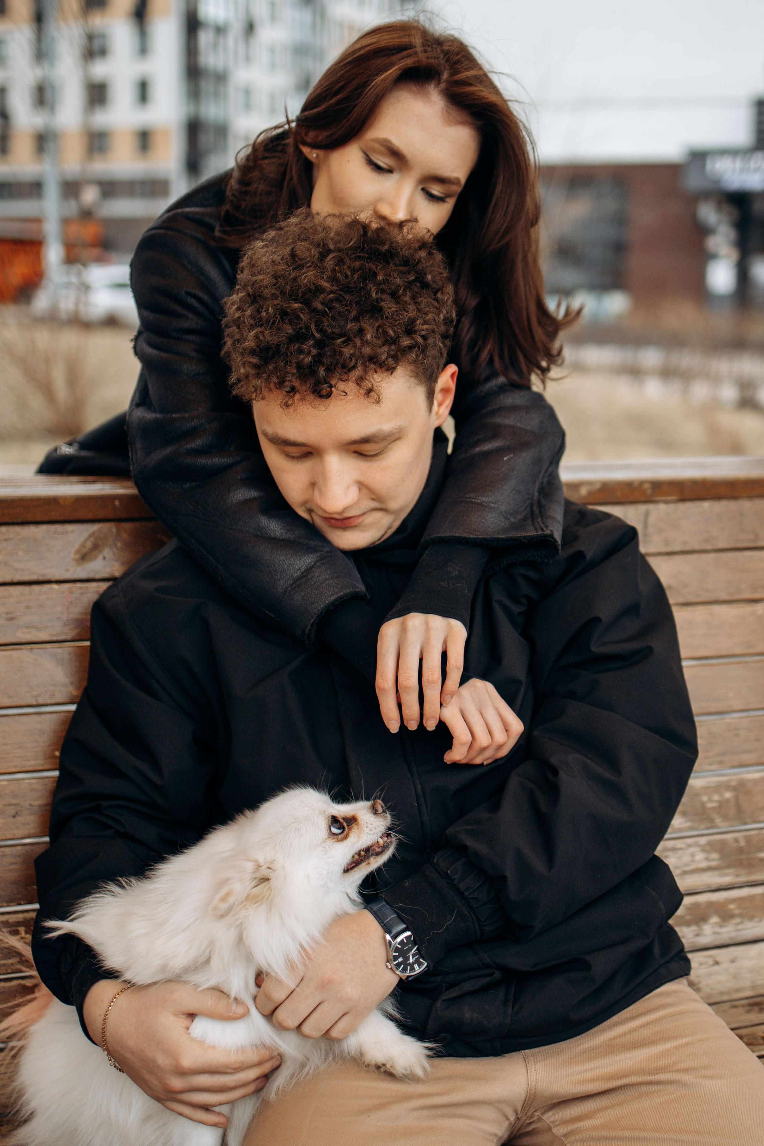 Шпиц Мася и ее семья