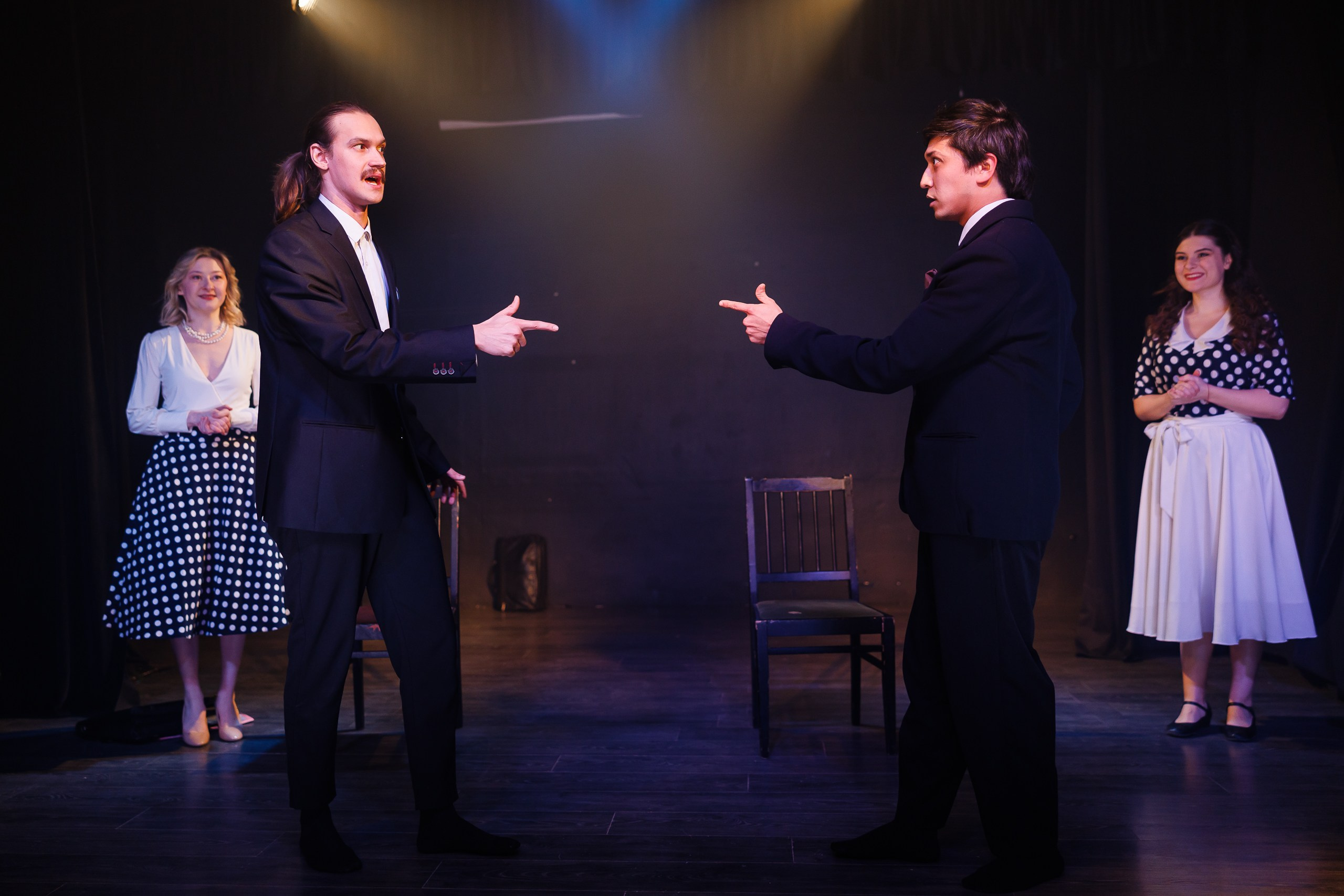 Спектакль «СТРИПТИЗ» от театра Д. Лица в СПб. Фотограф в Санкт-Петербурге — Сергей Петров