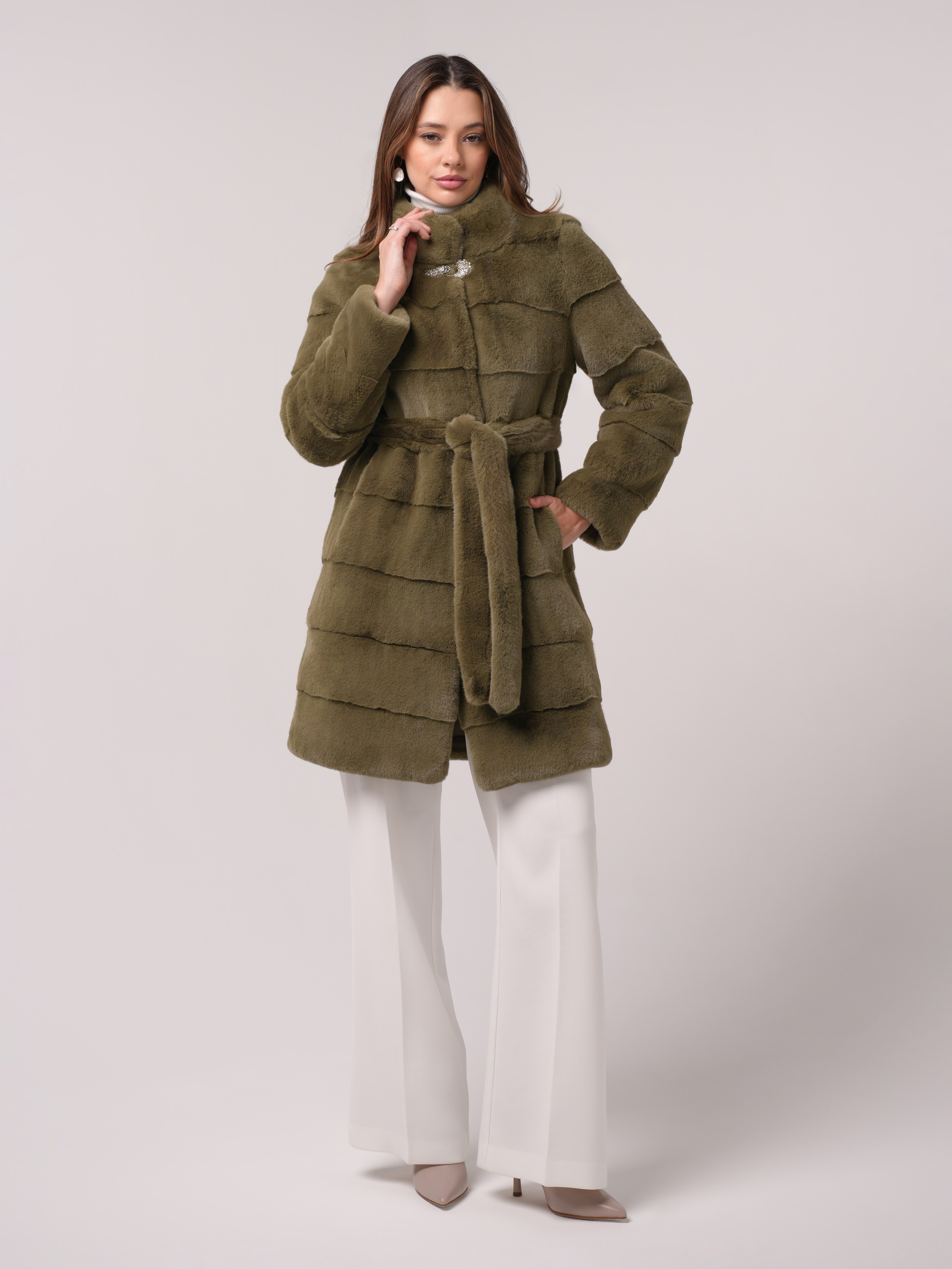 Новогодняя фотосессия бренда шуб. Портретный фотограф Москва Белогорцев Сергей