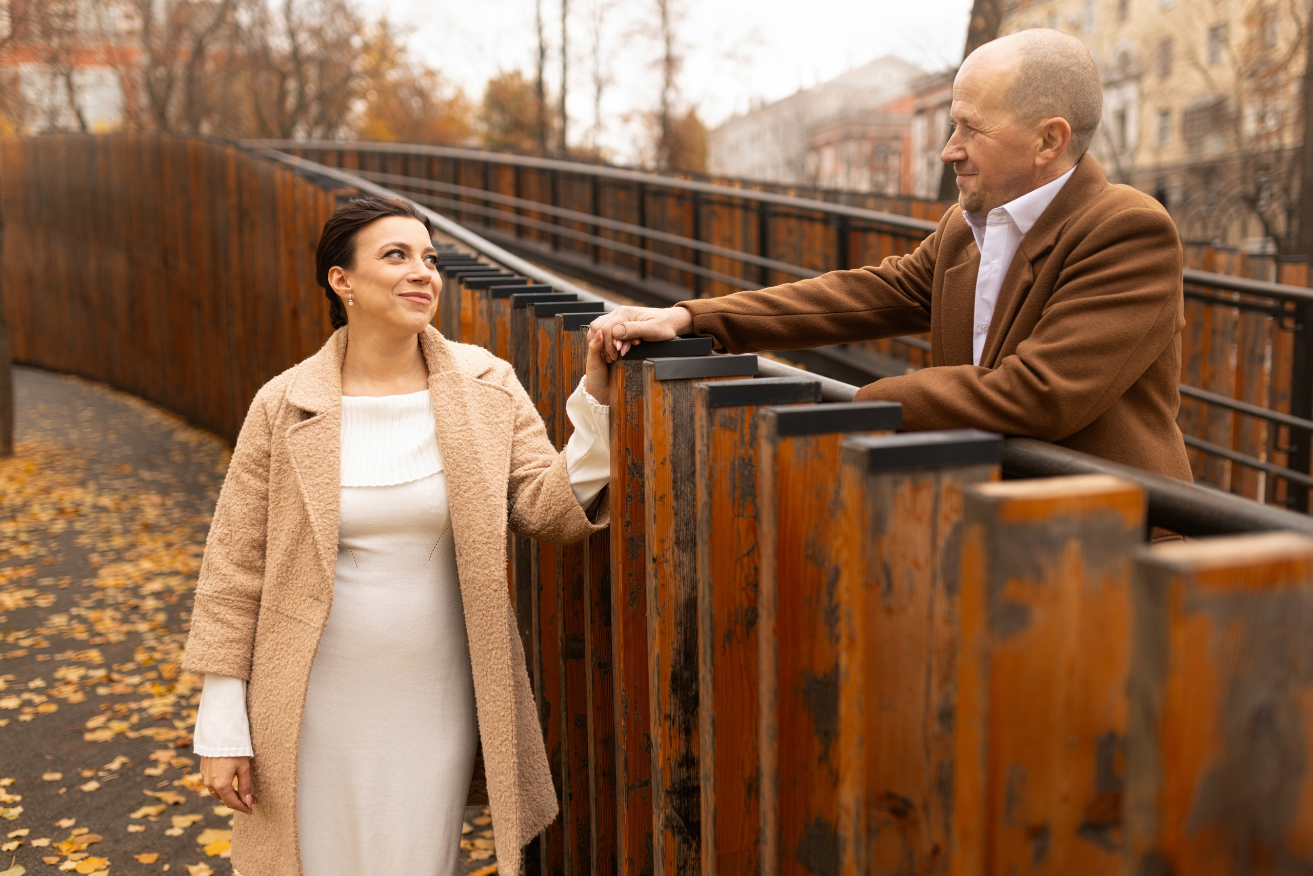 Алексей и Евгения. Свадебная прогулка в позднем октябре. Дмитрий Шульгин, портретный фотограф в Воронеже