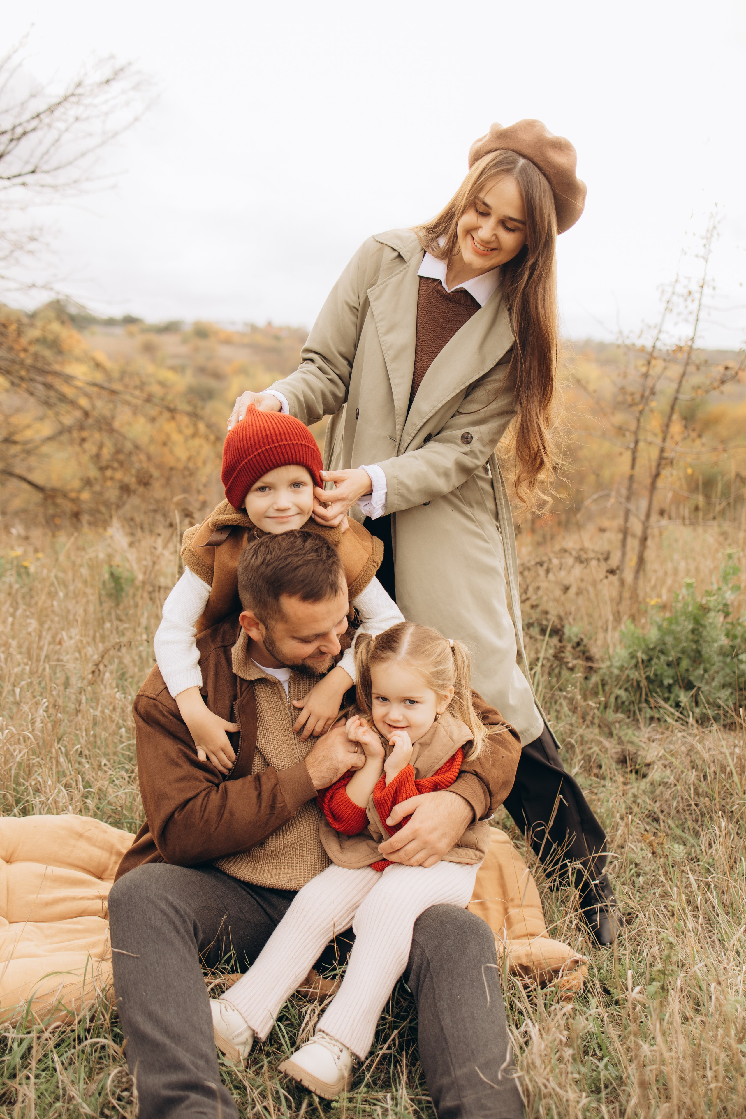 Сережа, Вика, Алина и Артем. Фотограф Алевтина Матешук