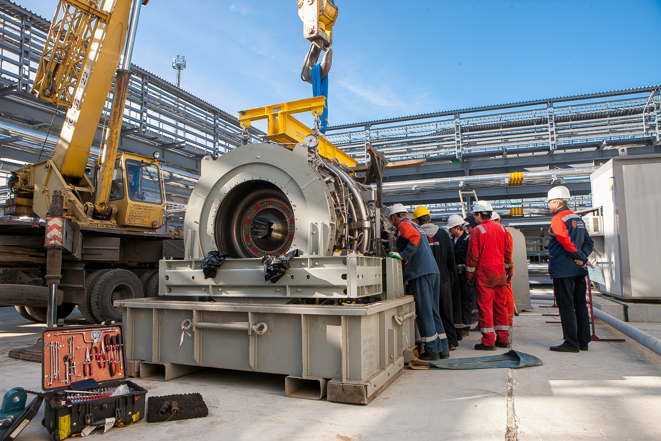 Джубгинская ТЭС для компании General Electric (GE). Фотограф в Краснодаре Николай Хорьков