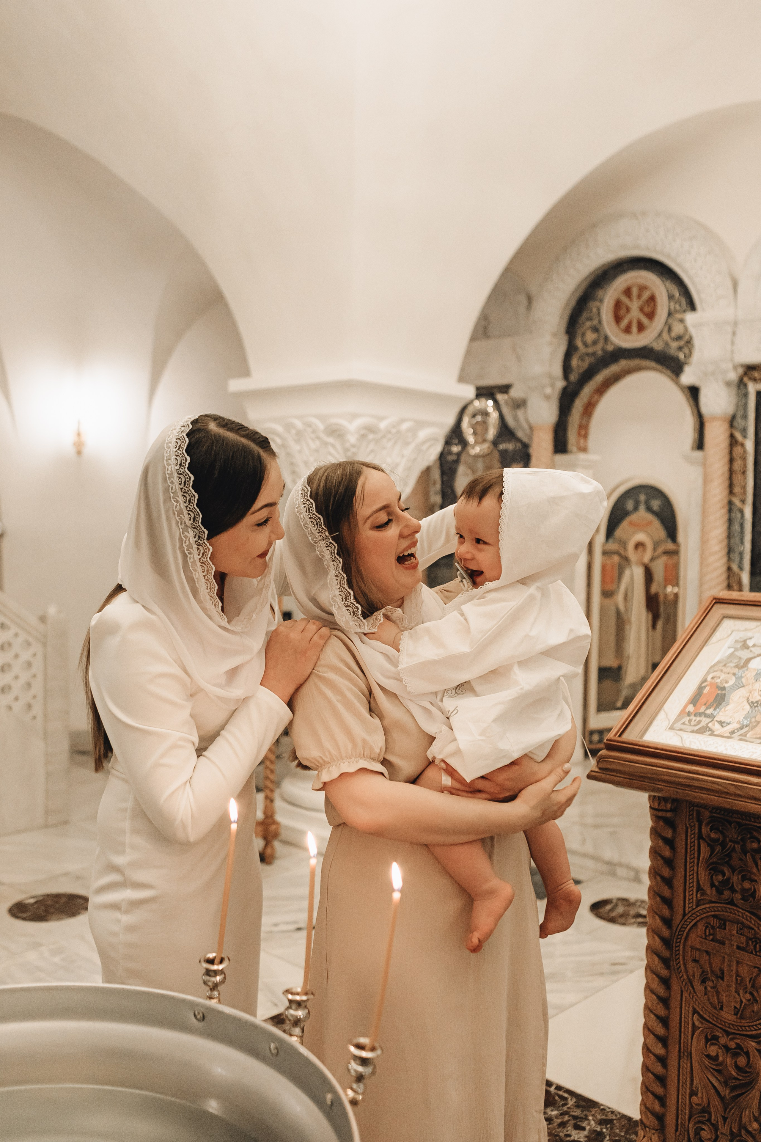 Крещение Макара Храм Сергия Радонежского в Солнцево. Свадебный и Семейный фотограф в Москве Александра Вайпер