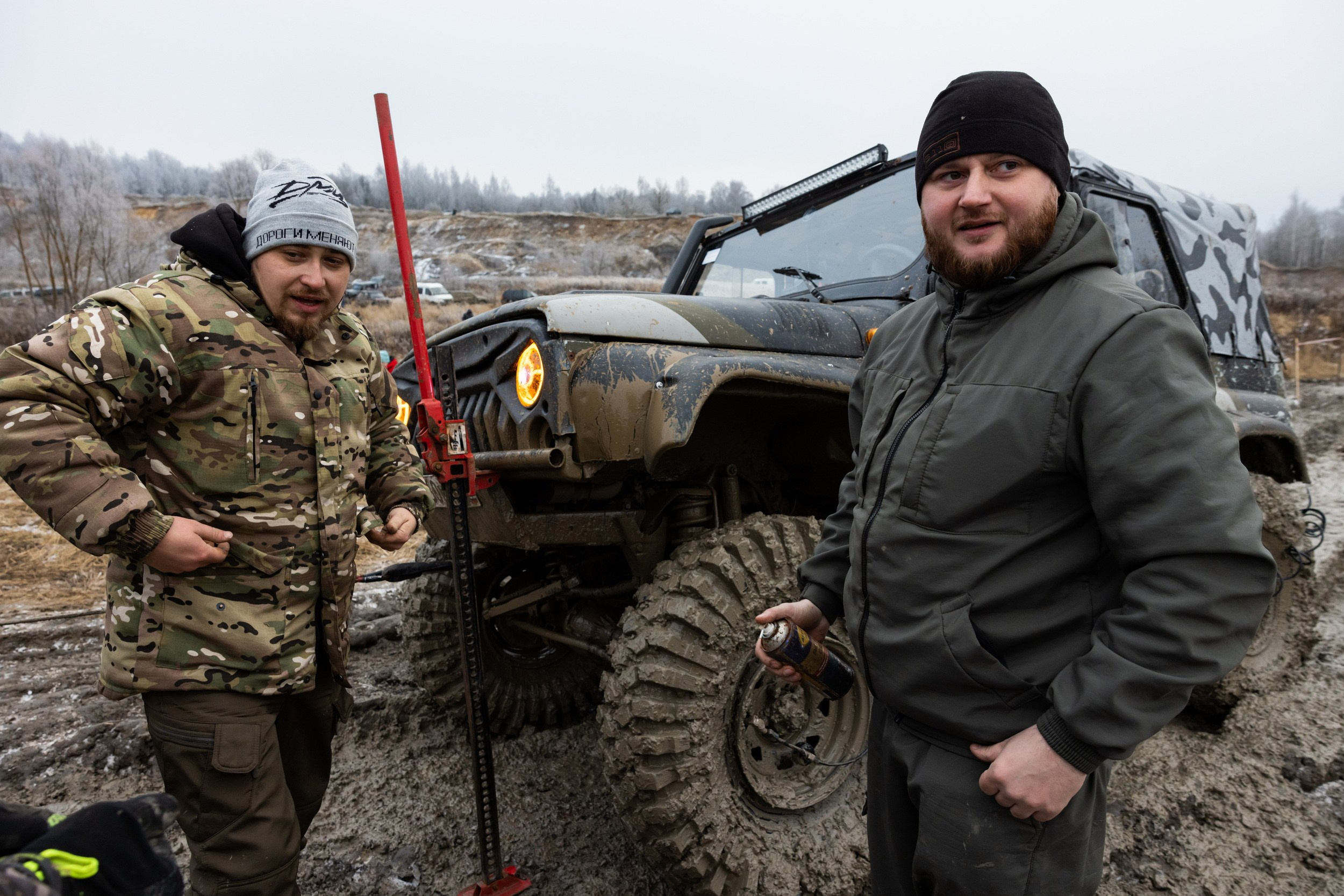 Тульское бездорожье 2025 (20 декабря 2025). Репортажный фотограф Алексей Пирязев