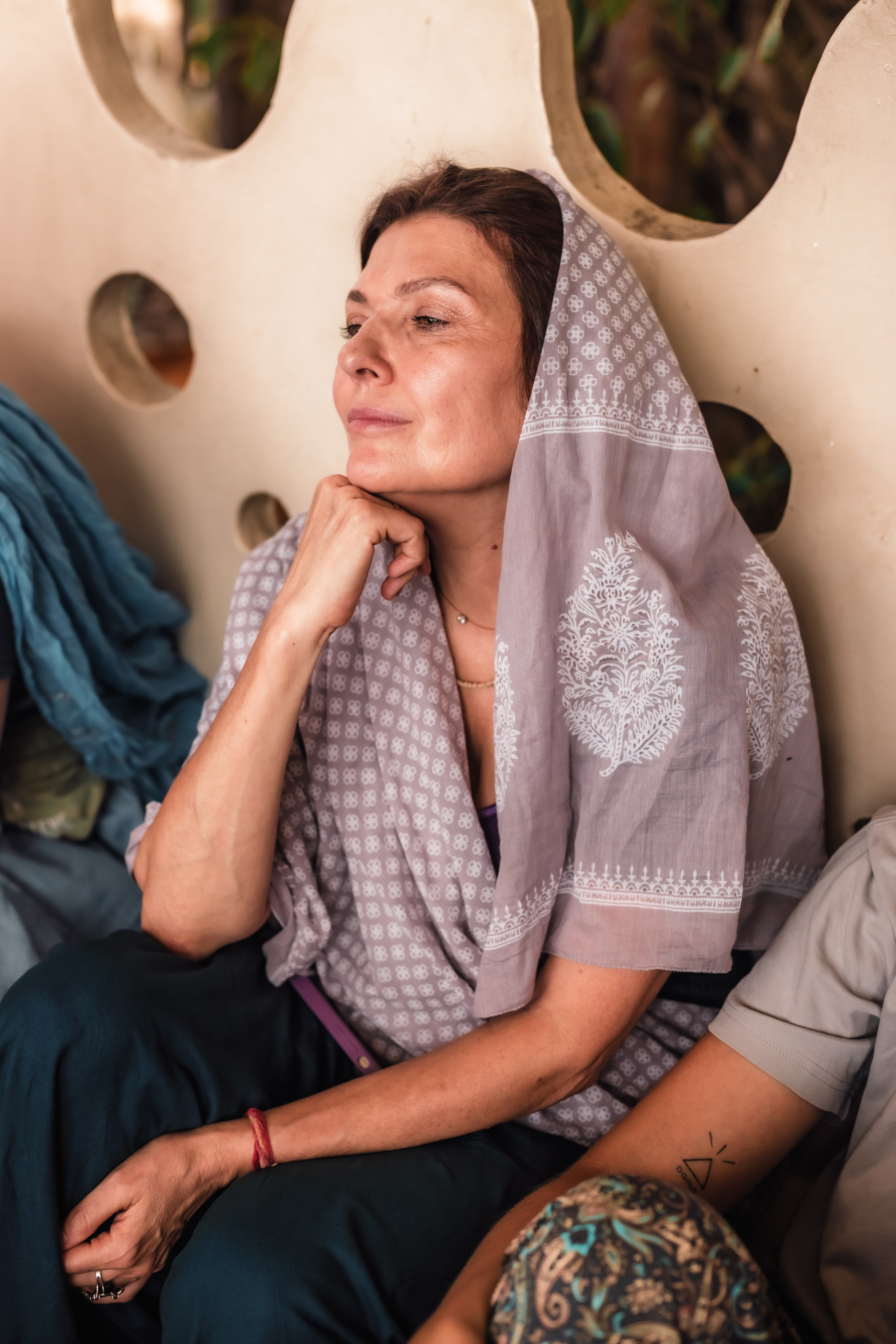 Abhisheka Devraha Baba on Sri Devdas ji maharaj bd. Mariam Bagdasaryan