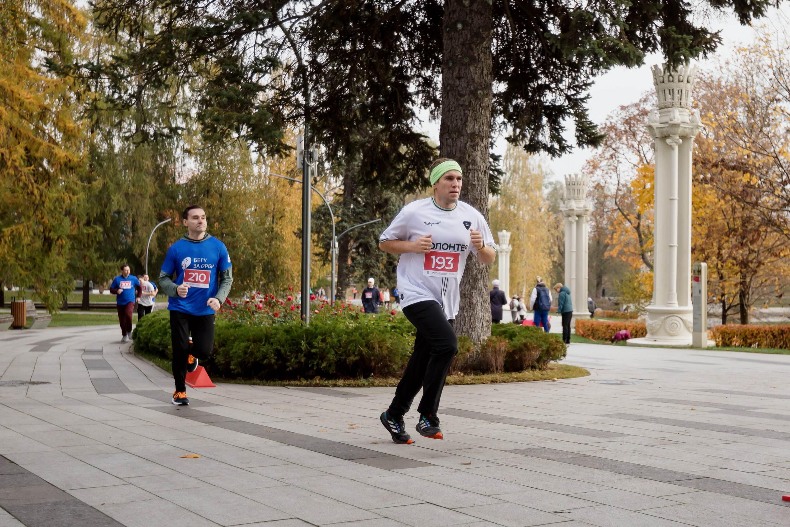 Забег фонда ОРБИ на ВДНХ. Фотосъемка мероприятия