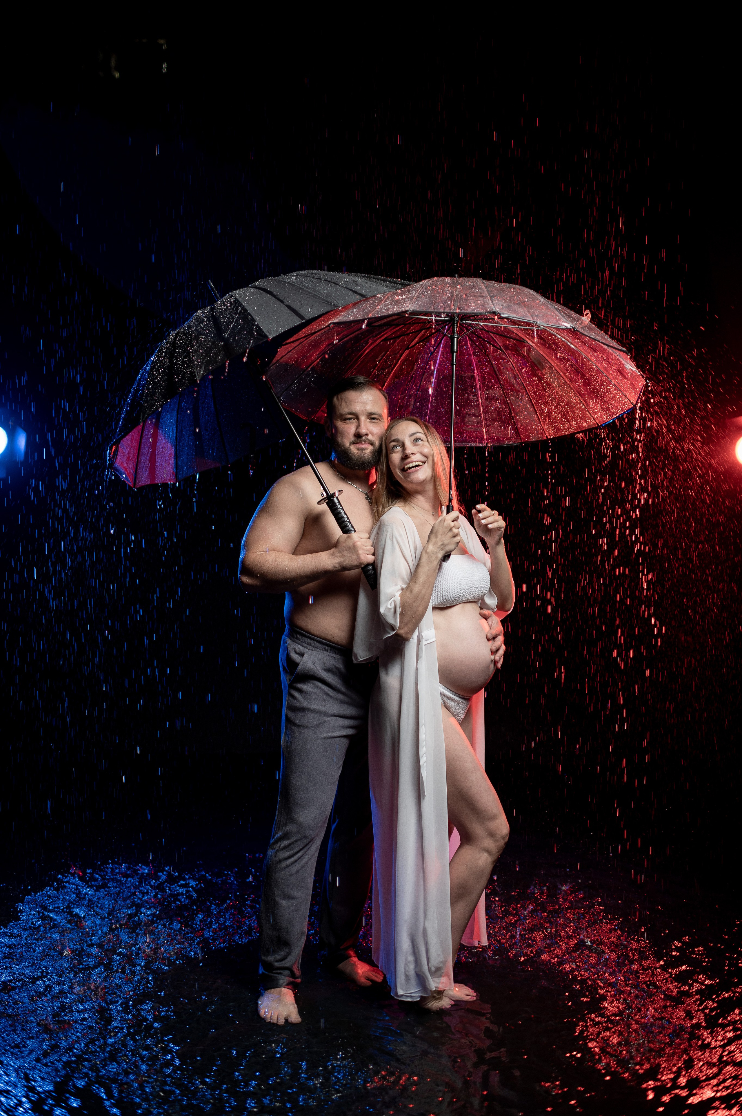 Под дождём. Портретный, семейный и свадебный фотограф в Санкт-Петербурге и в Пушкине Ширяев Денис